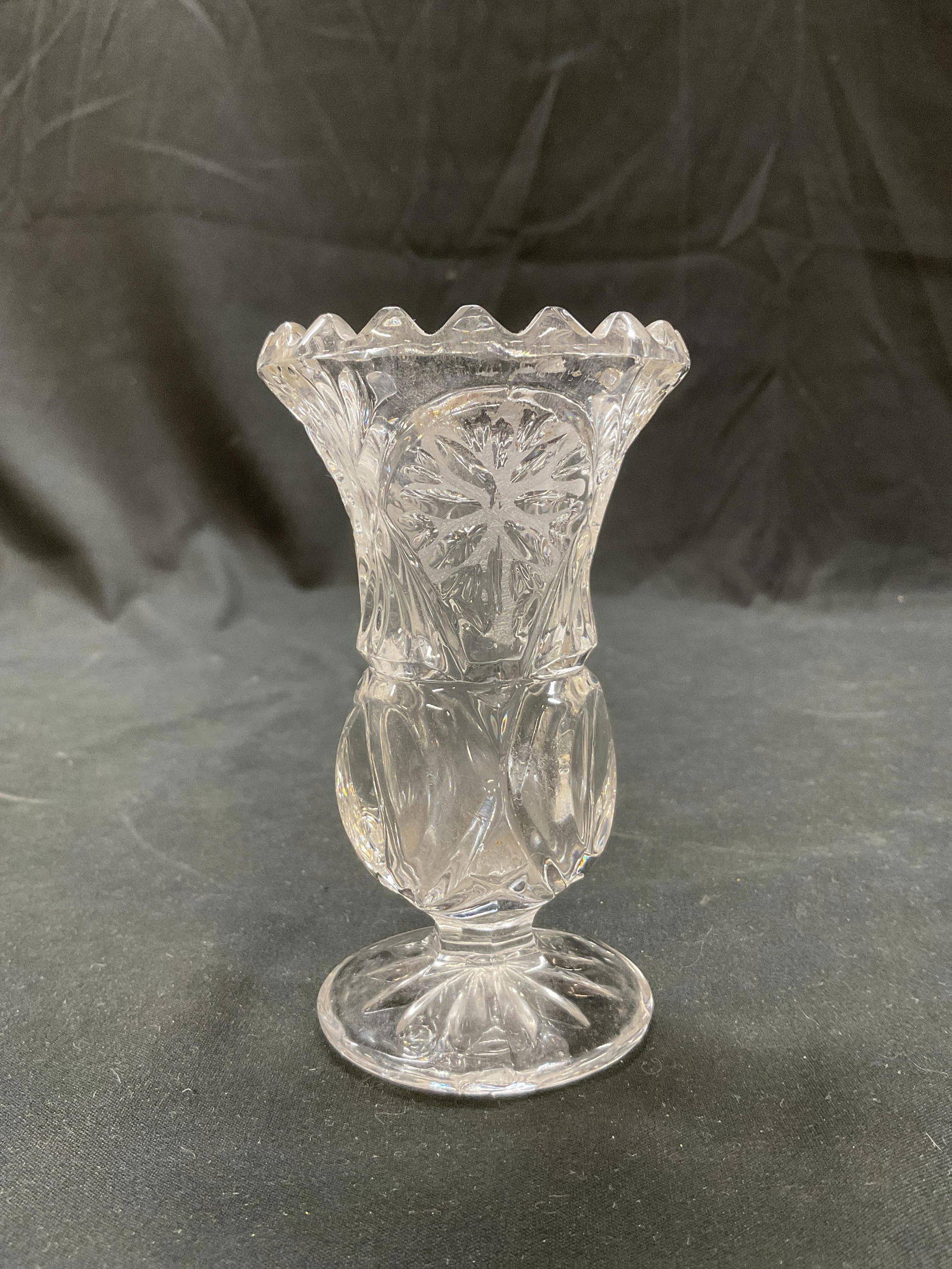 Lot 3 Block+ Cut Crystal Tableware - 8