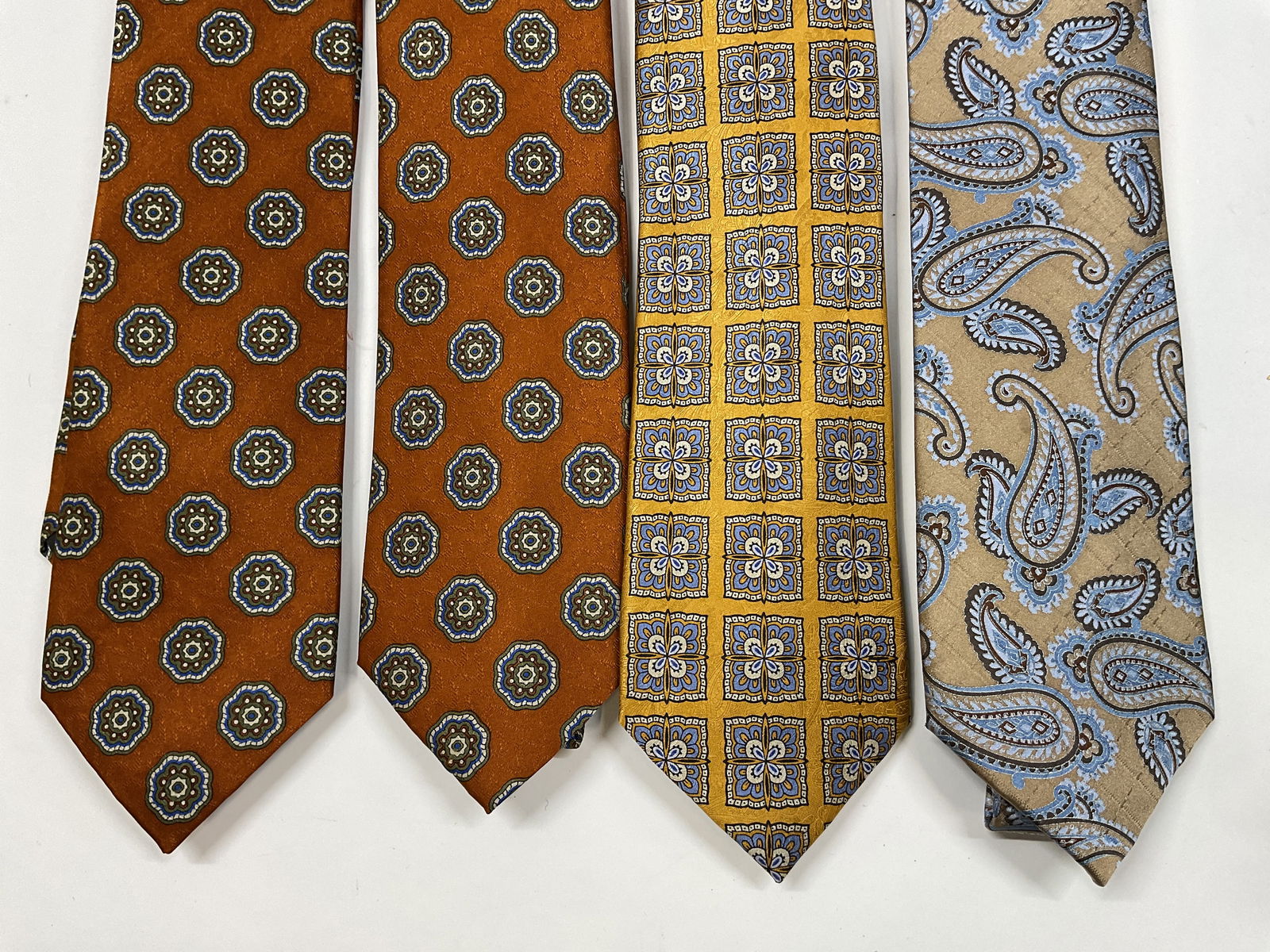 Lot 4 Jos. A. Bank Silk Neck Ties NWT (1 of 8)