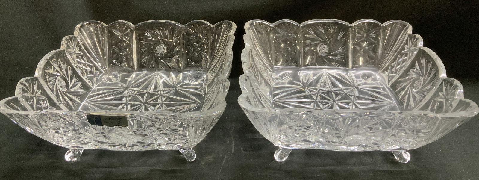 Lot 2 Crystal Clear Industries Bowls POLAND (1 of 6)
