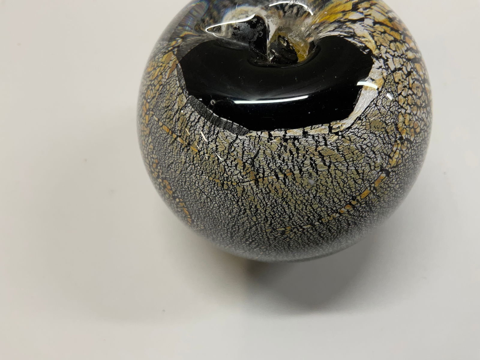 Signed Hand-Blown Paperweight 1990 - 11