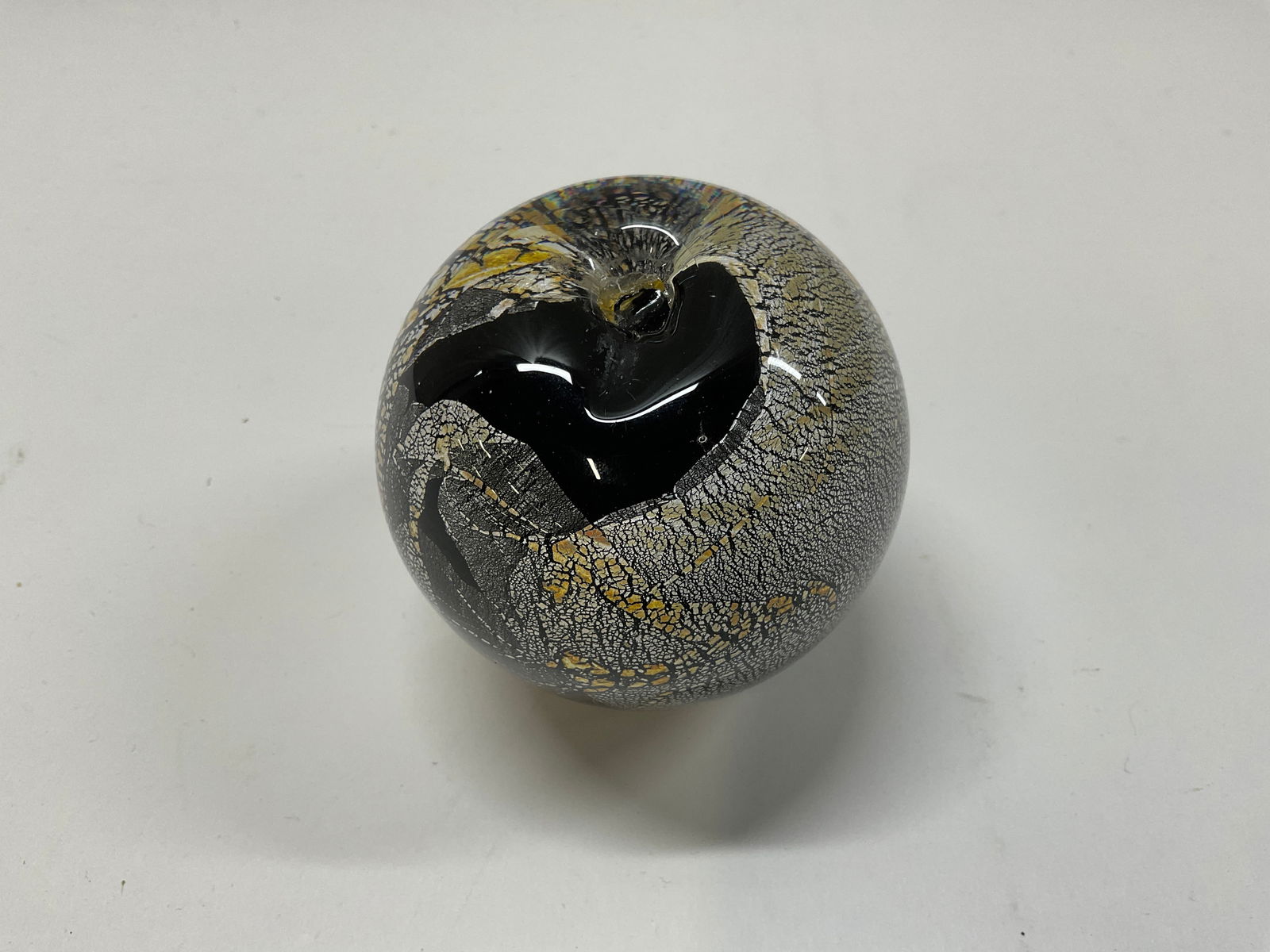 Signed Hand-Blown Paperweight 1990 - 2