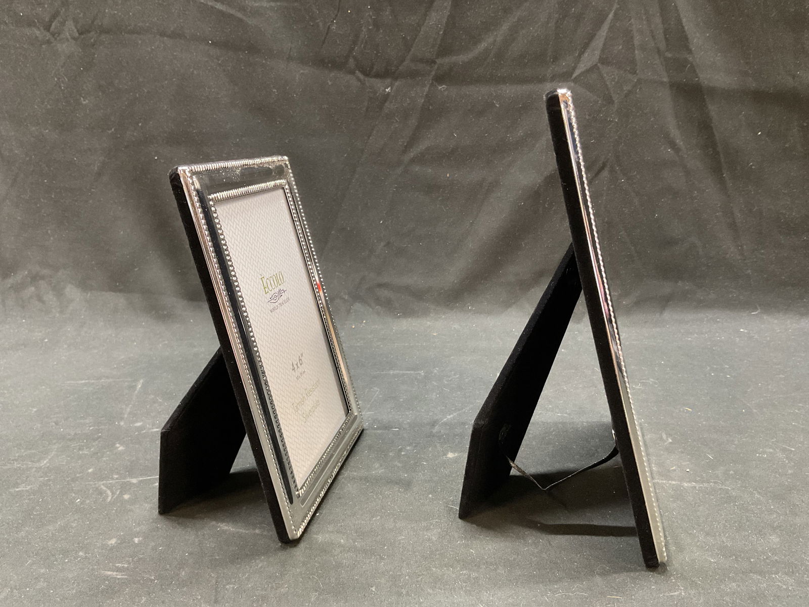 Lot 5 Eccolo Silver Plated Picture Frames NIB - 5