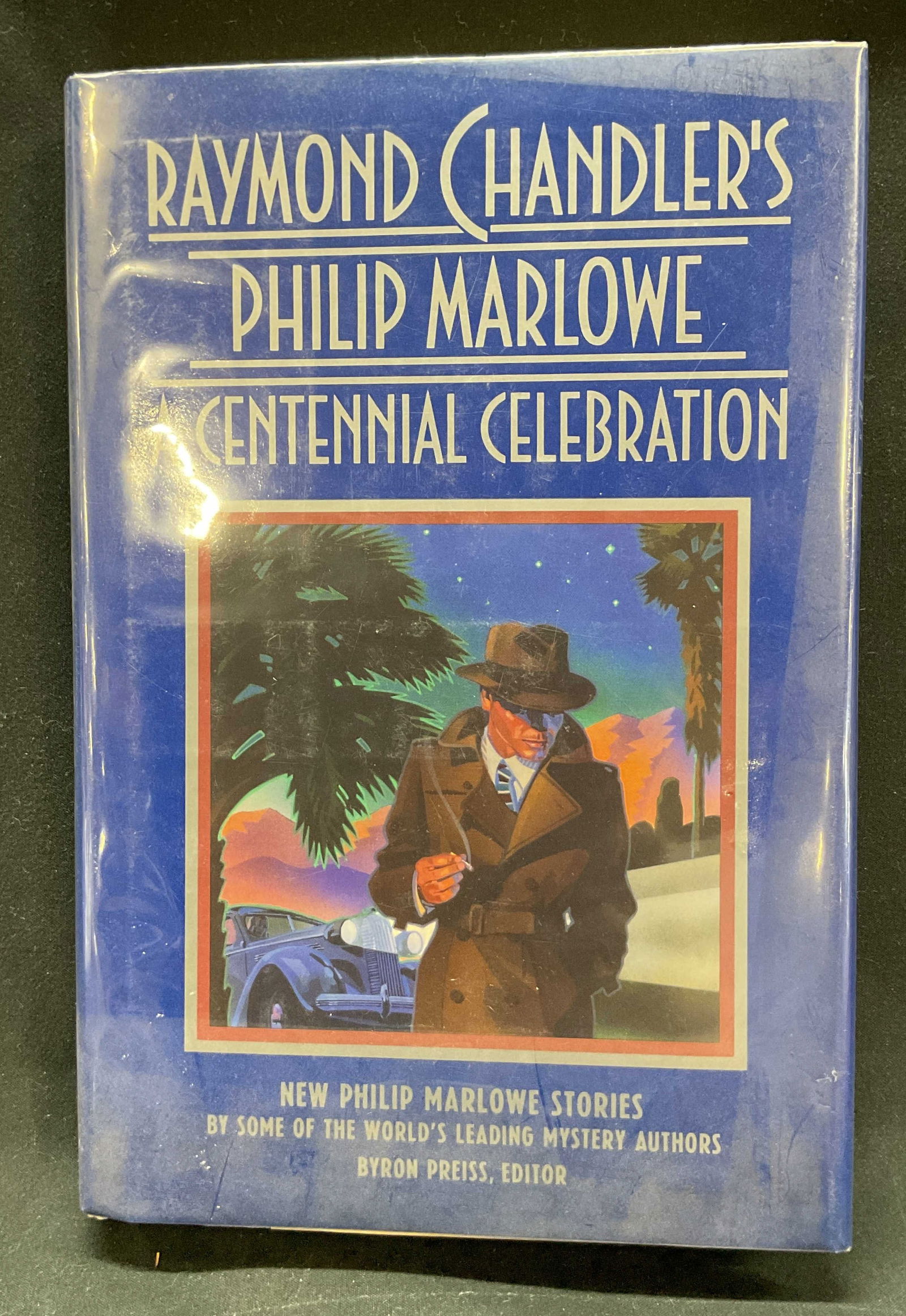 1988 1st Ed Philip Marlowe Illus Bk Chandler+: Philip Marlowe by Raymond Chandler. A Centennial Celebration, A Byron Preiss Book. Published by Alfred A. Knopf, 1988. First edition. Contains text and illustrations. Hard cover book with