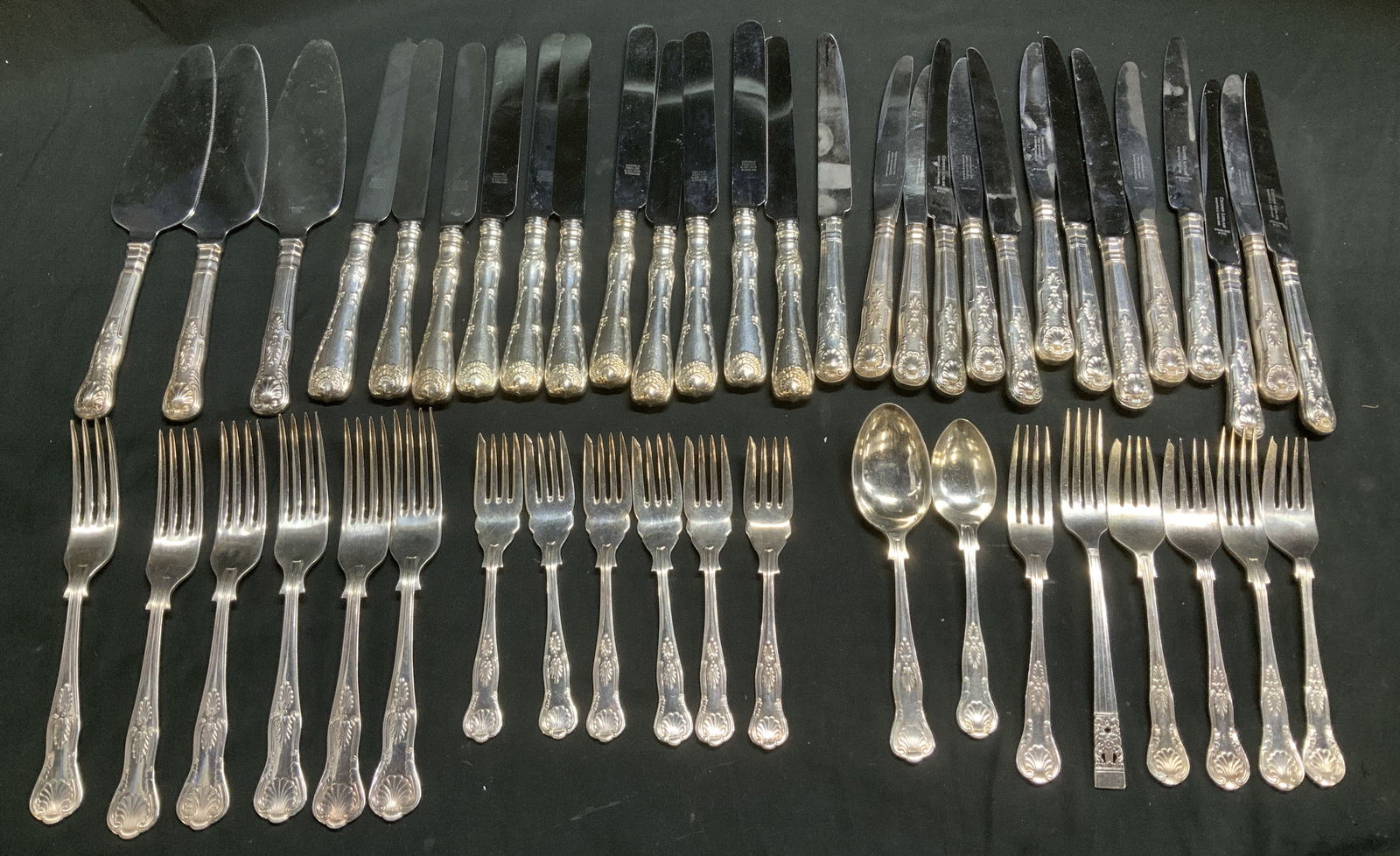 Lot 48 Stainless Steel Flatware SHEFFIELD ENG+ (1 of 8)