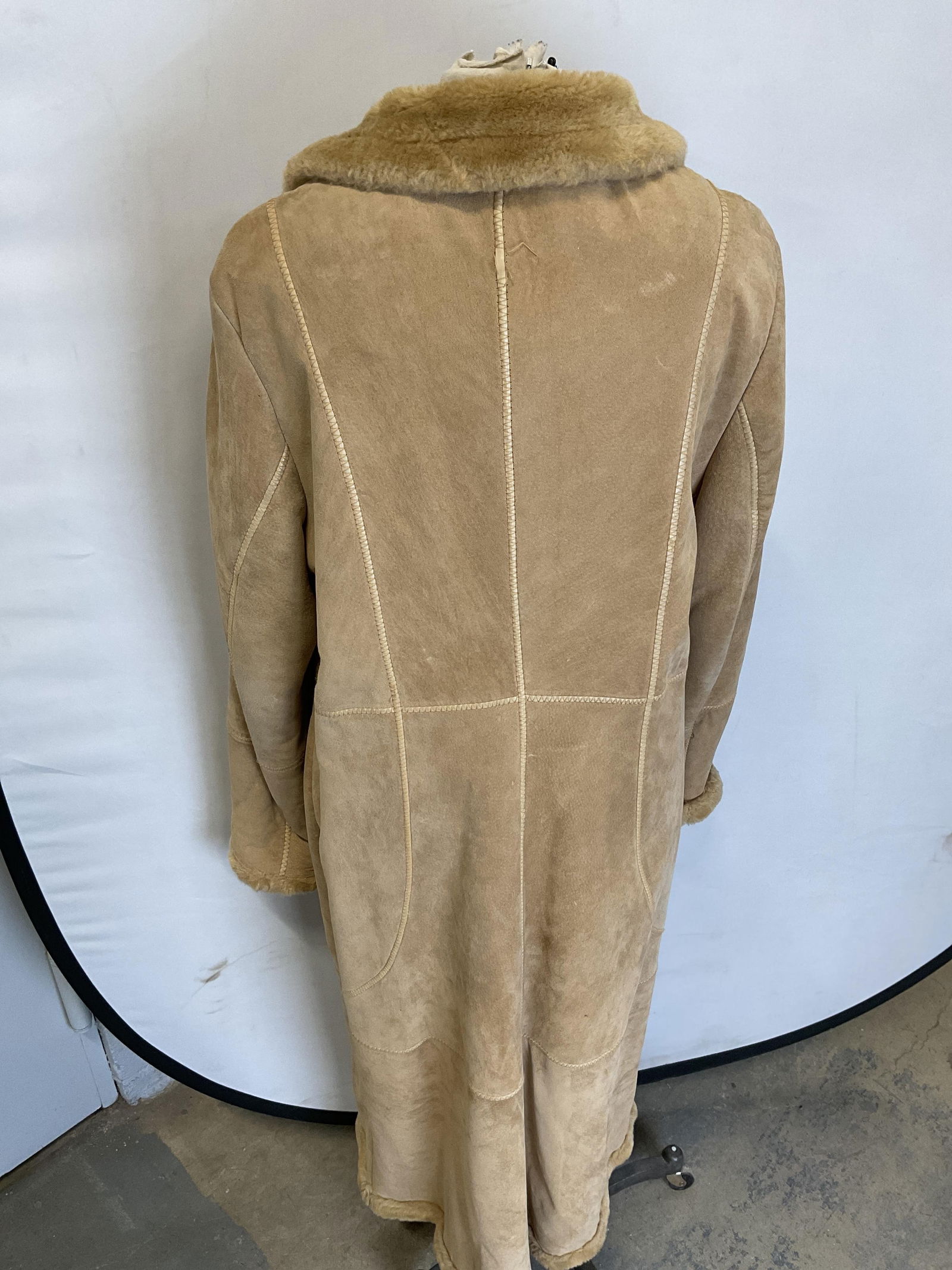 Marvin Richards Tan Buttoned Coat - 4