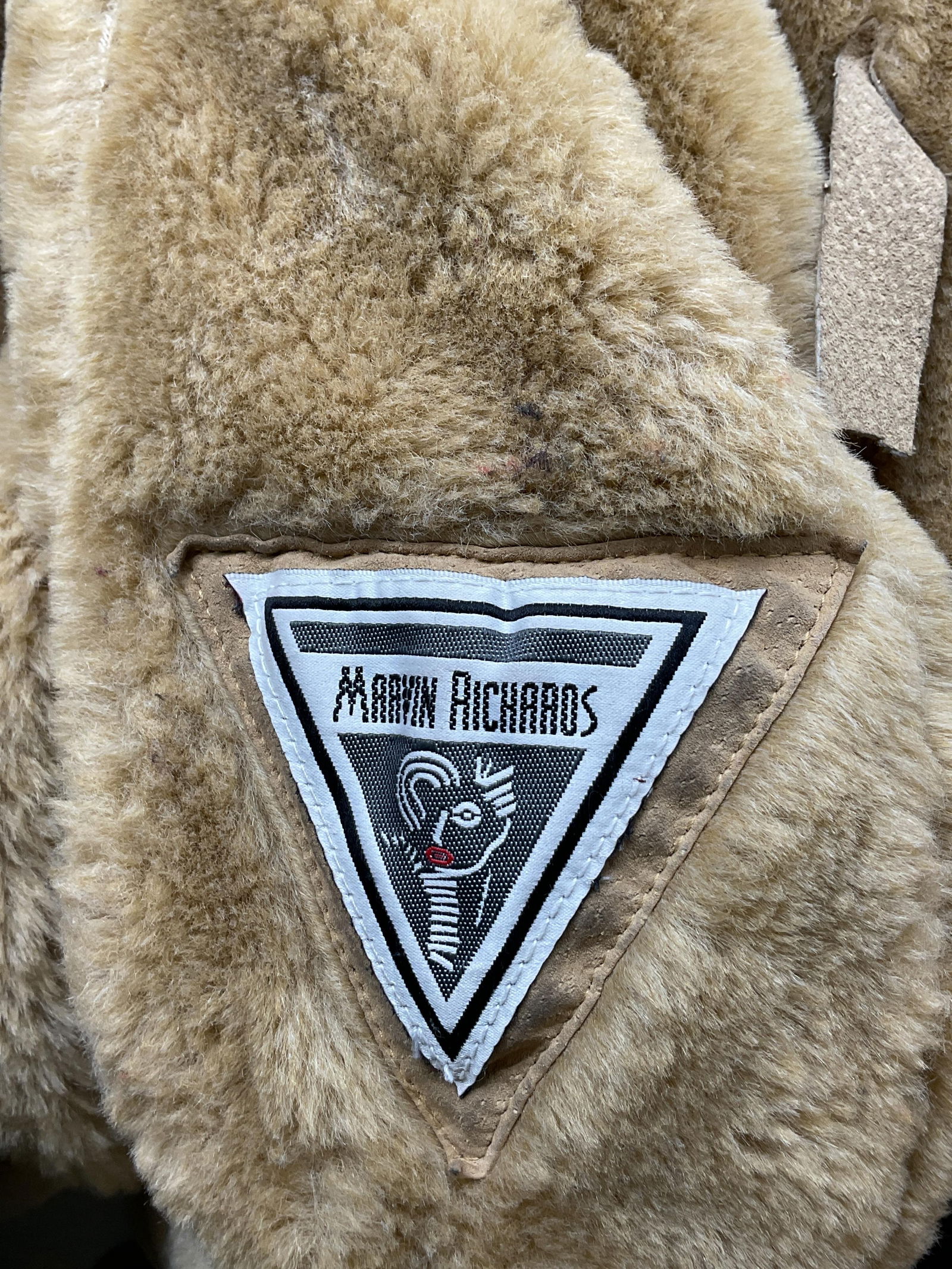 Marvin Richards Tan Buttoned Coat - 9