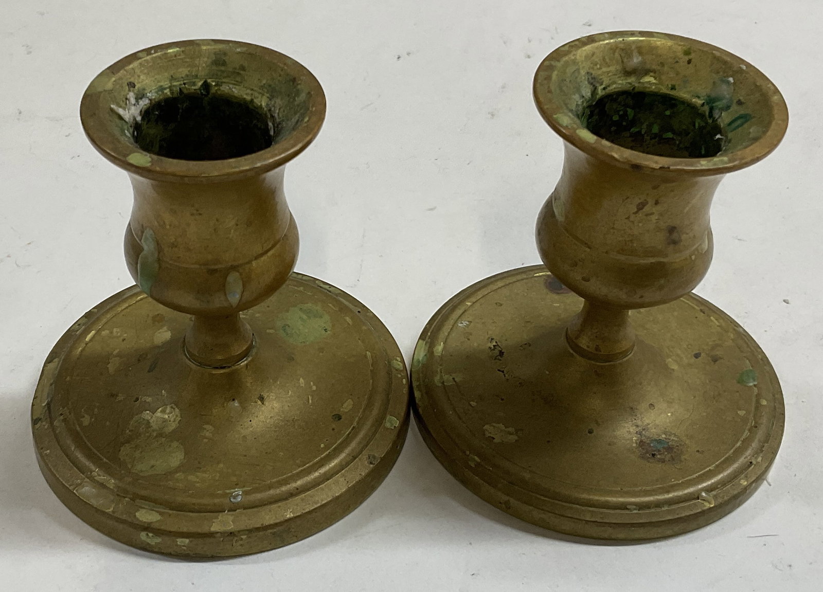 VTG Brass Candlesticks - 2