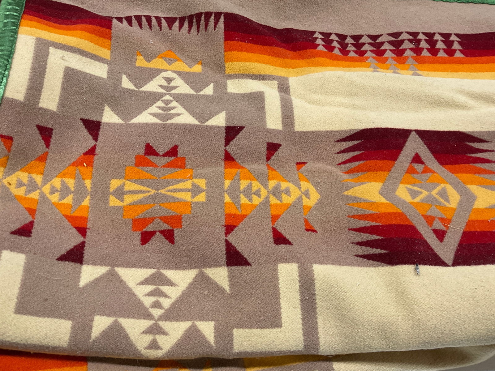 2 Geometric Patterned Blankets - 3