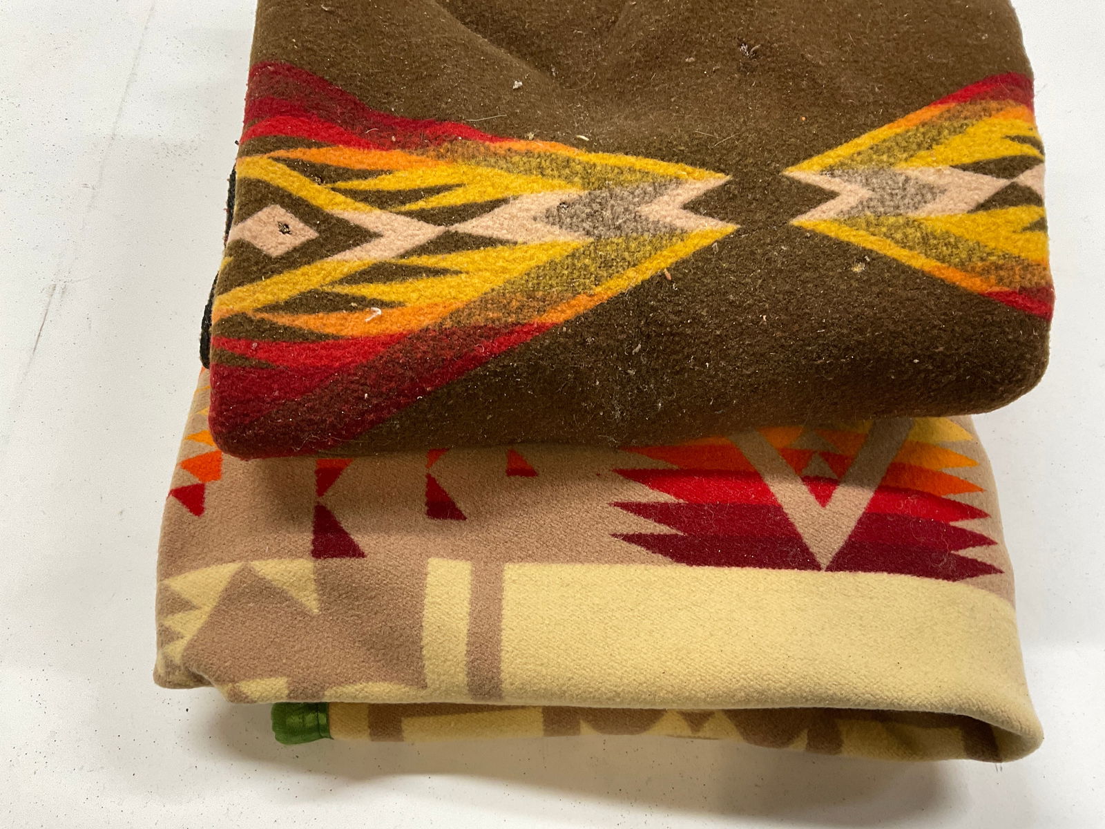 2 Geometric Patterned Blankets - 7