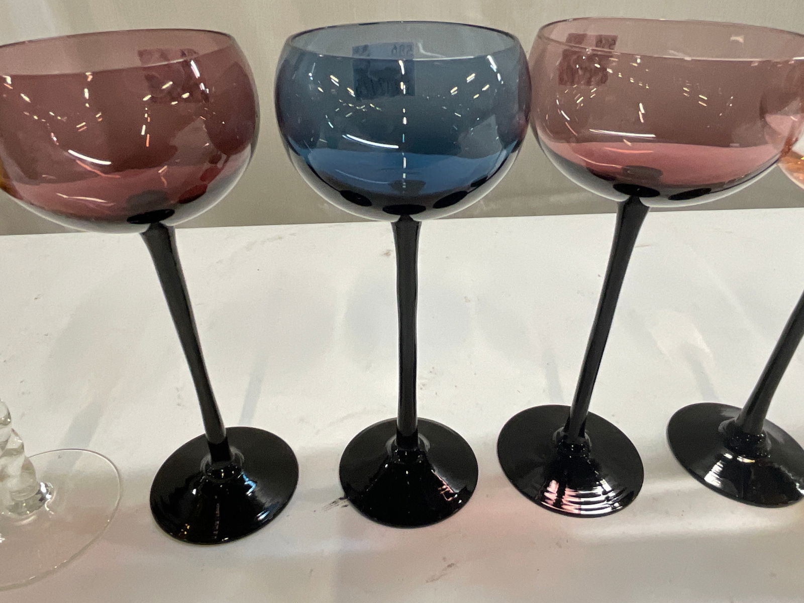 Lt 7 Assorted Colorful Stemware - 3