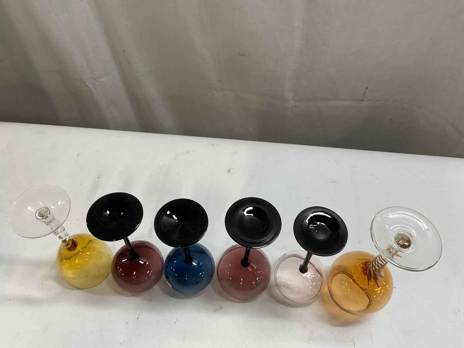 Lt 7 Assorted Colorful Stemware - 4