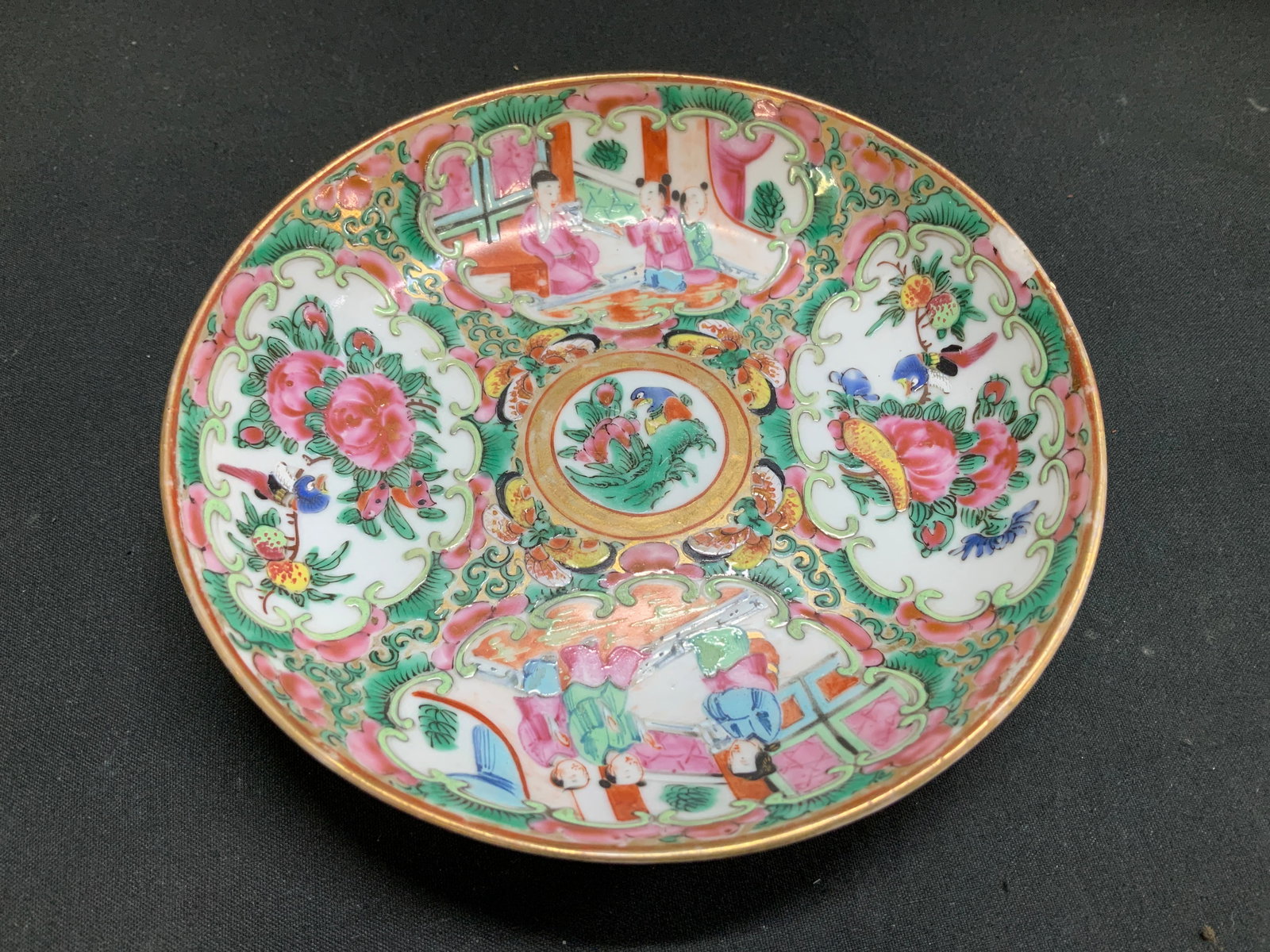 Set28 Vtg Rose Medallion Porc Tableware - 4