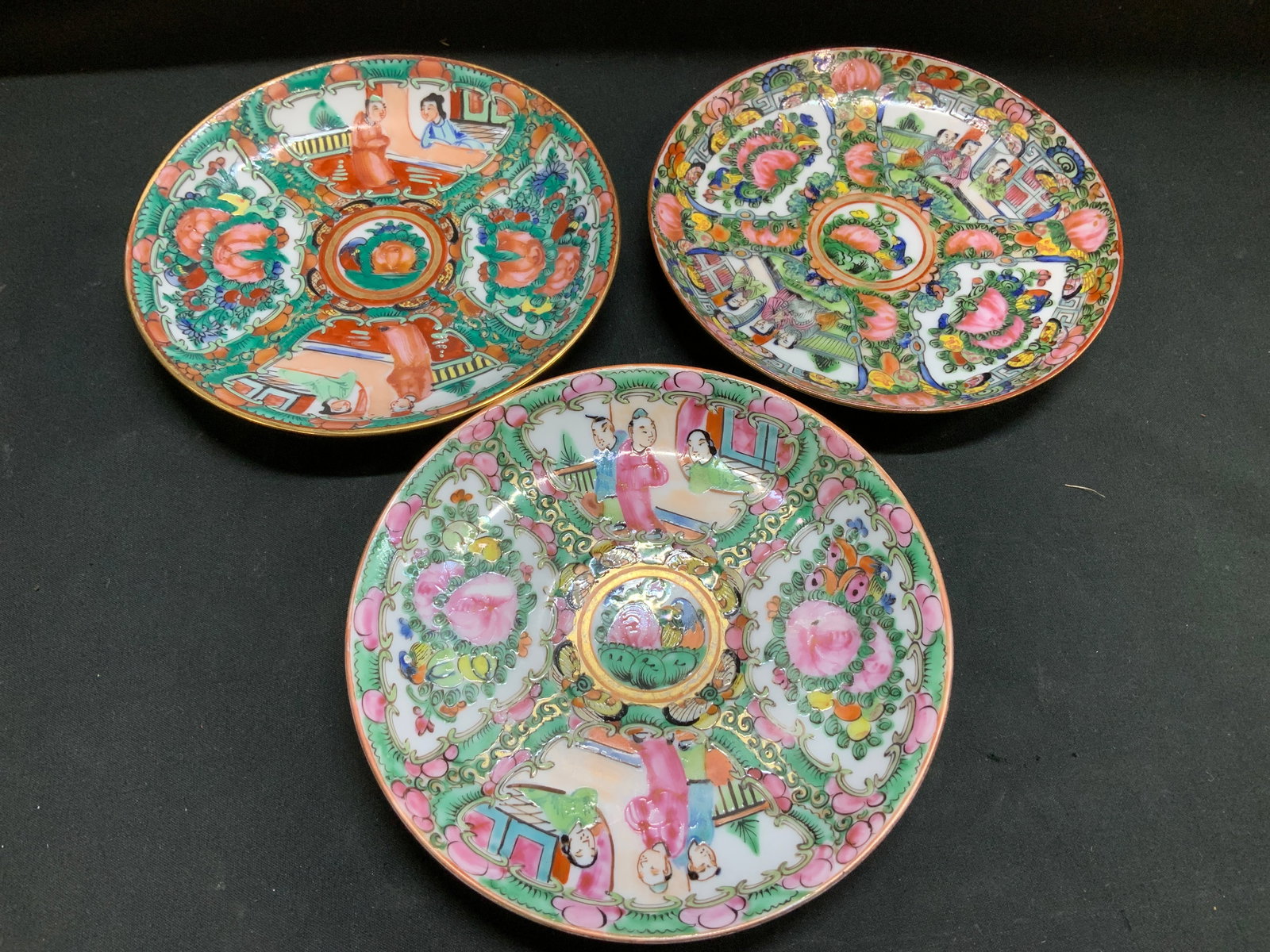 Set28 Vtg Rose Medallion Porc Tableware - 5