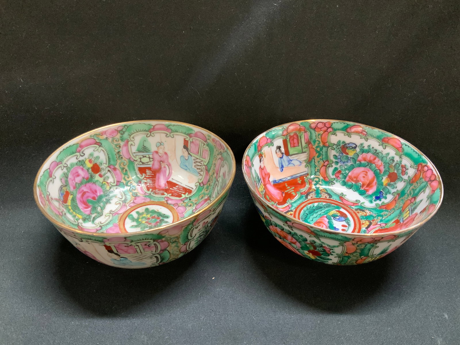 Set28 Vtg Rose Medallion Porc Tableware - 8