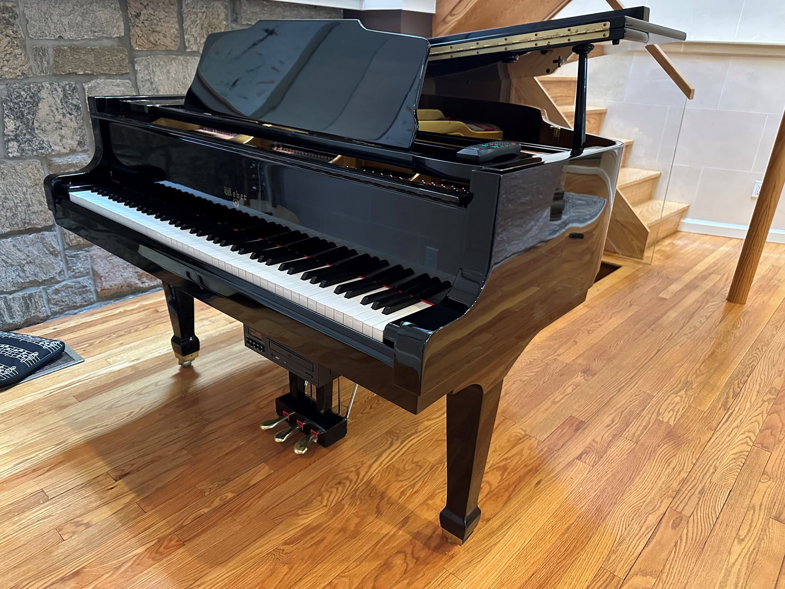 Weber Lacquer Player Piano WG-157 - 2