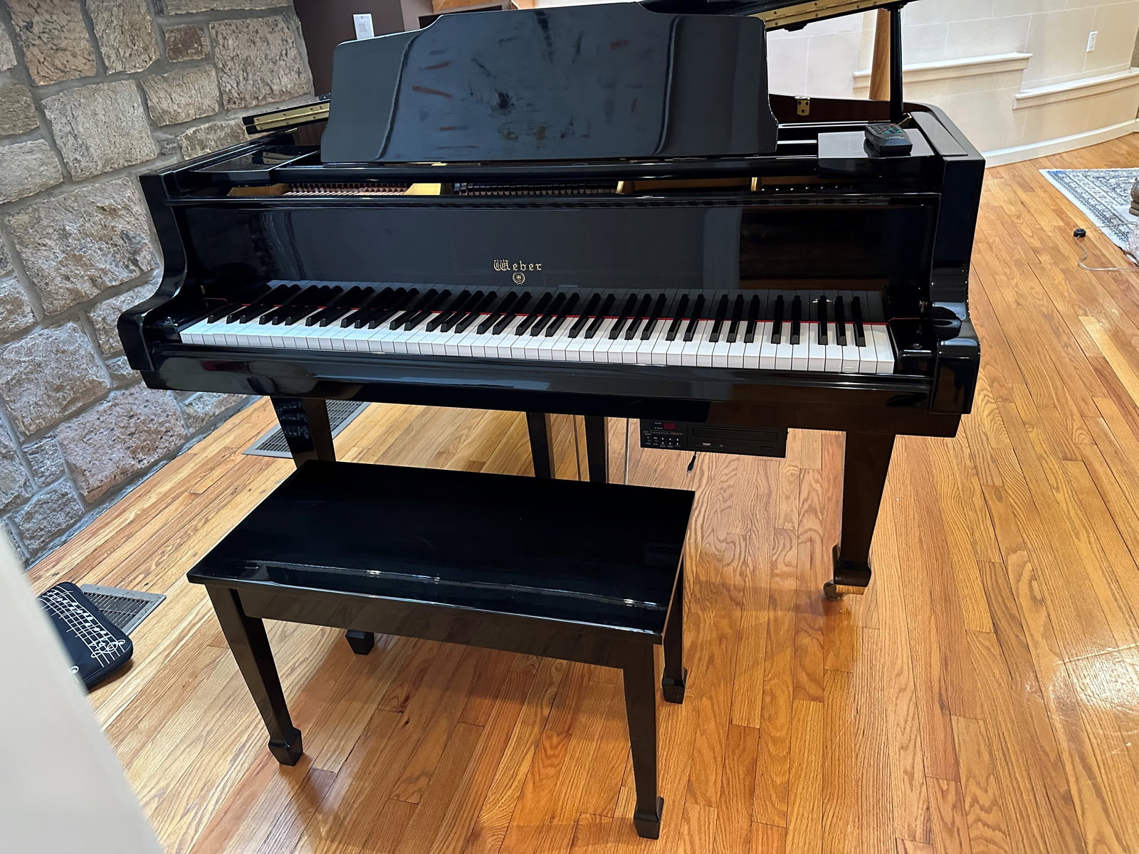 Weber Lacquer Player Piano WG-157 - 9