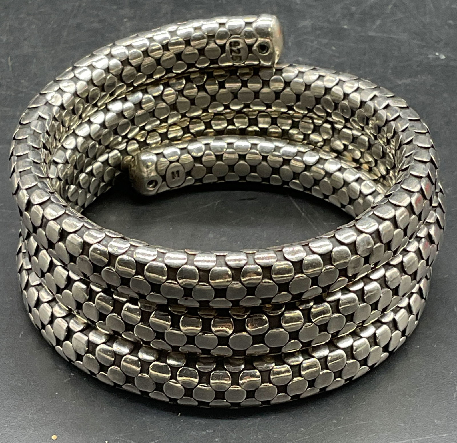 John Hardy Sterling Silver Dot Wrap Bracelet (1 of 6)