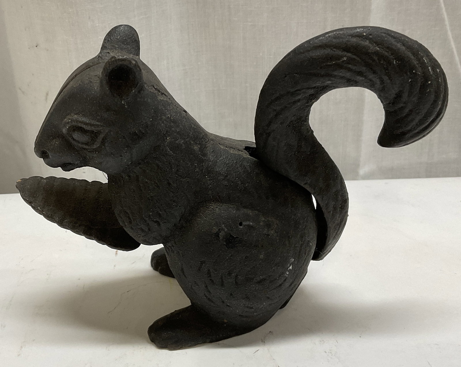 Black Cast-Iron Squirrel Nutcracker (1 of 8)