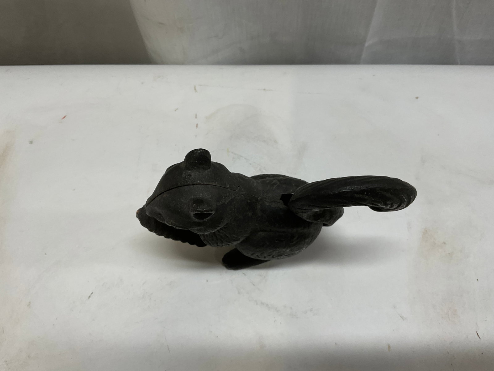 Black Cast-Iron Squirrel Nutcracker - 6