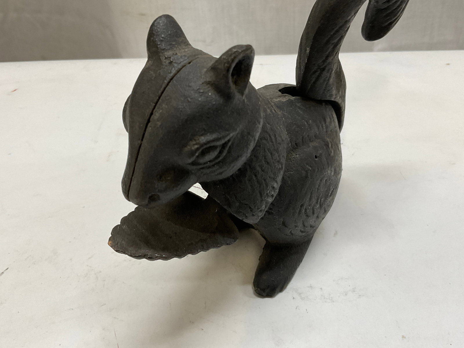 Black Cast-Iron Squirrel Nutcracker - 8