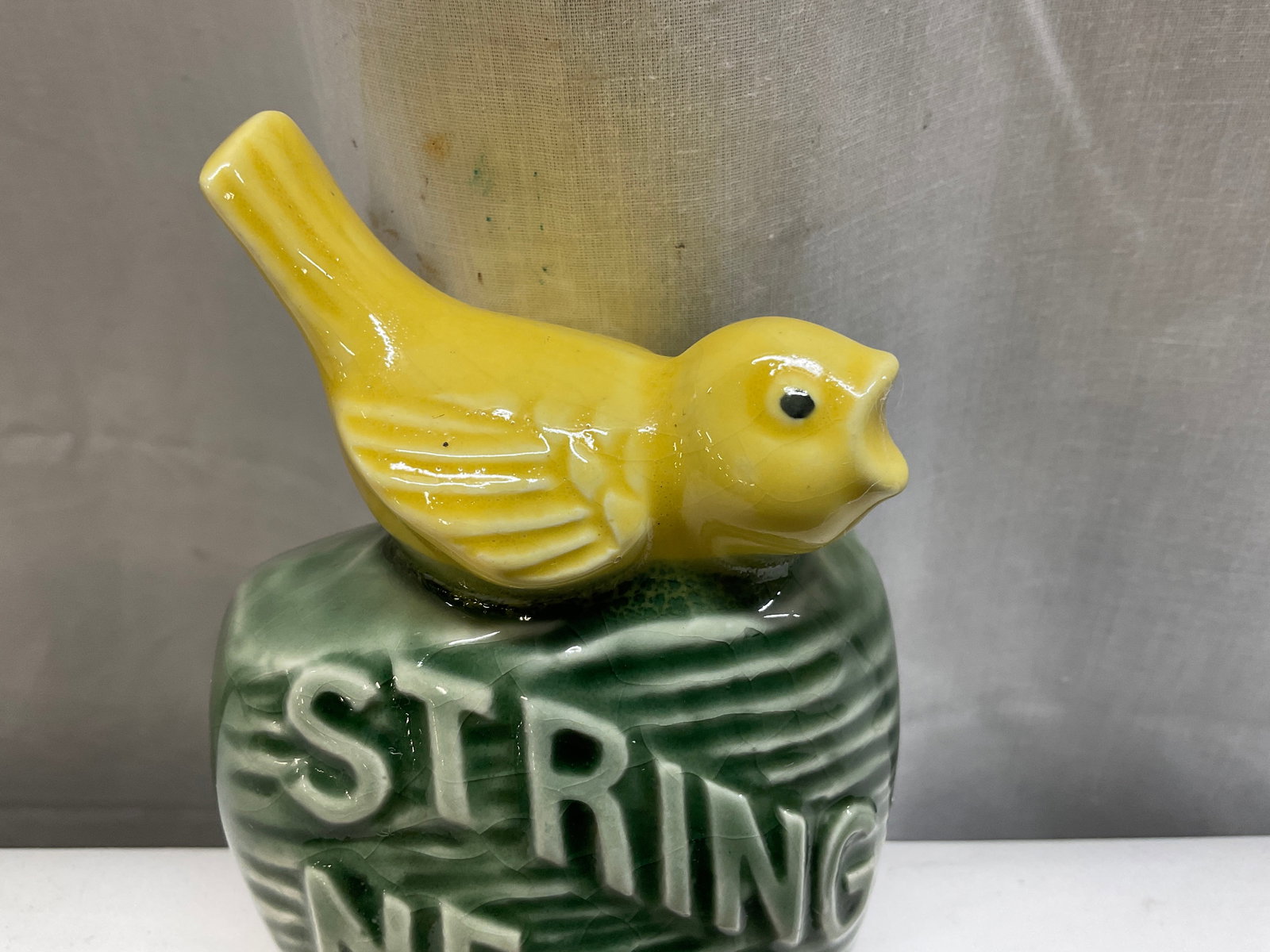 ATQ Ceramic Bird String Nest - 6