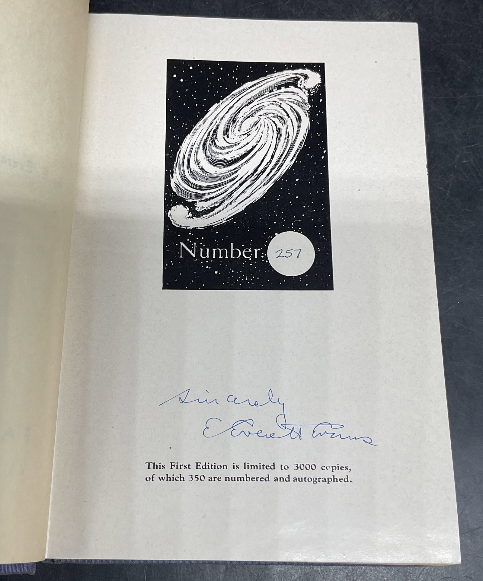 Signed E Everett Evans Alien Minds 1955 1st Ed (1 of 6)