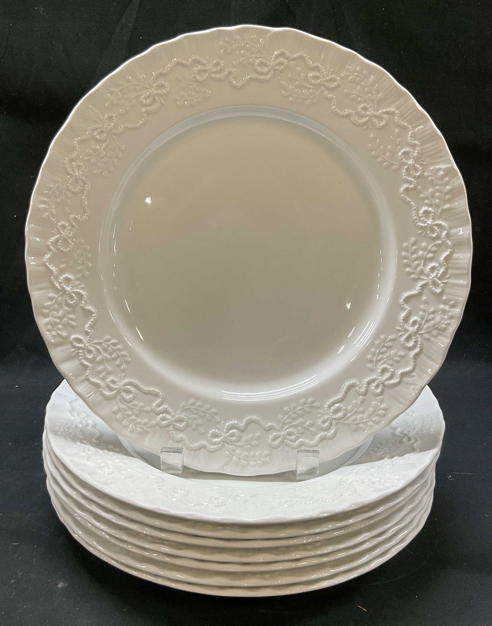 Set 8 1992 Ralph Lauren Claire Plates England (1 of 7)