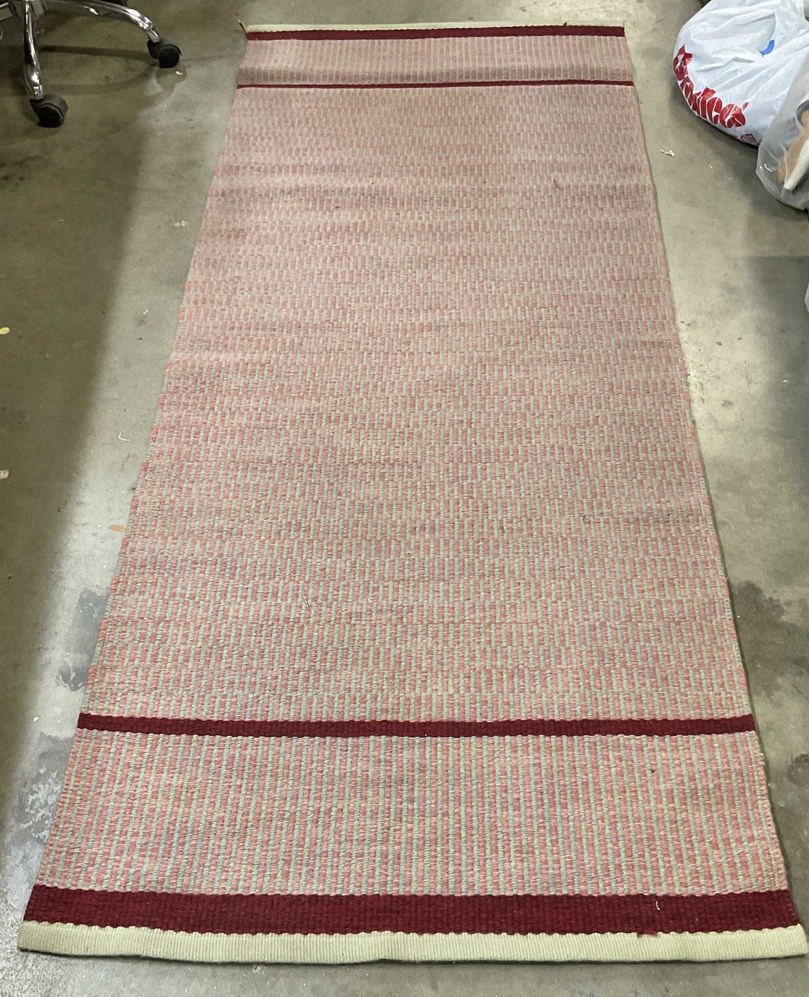 Kasthall Red & Green Woven Rug SWEDEN (1 of 8)