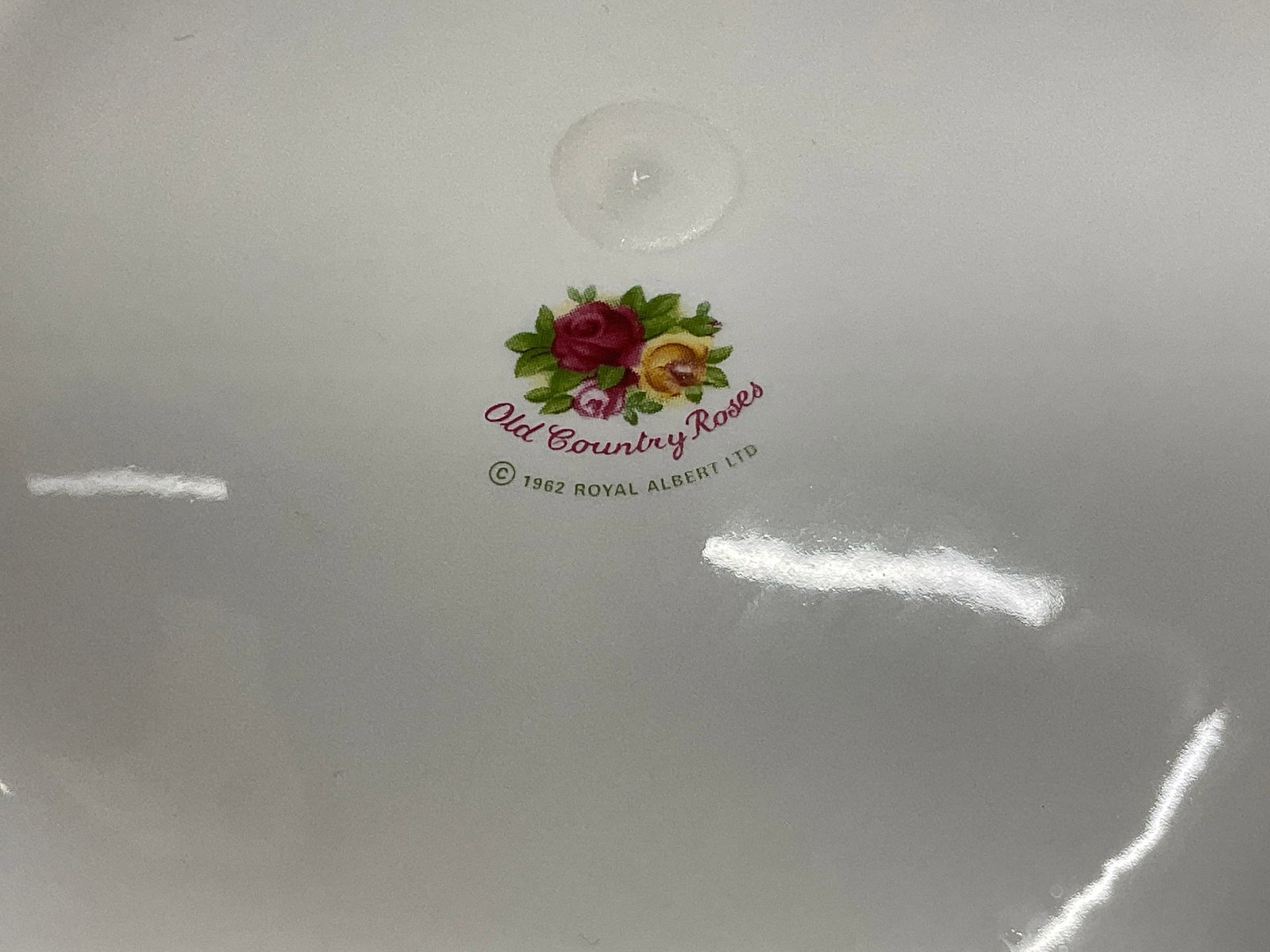 1962 Royal Albert Deviled Egg Platter - 3