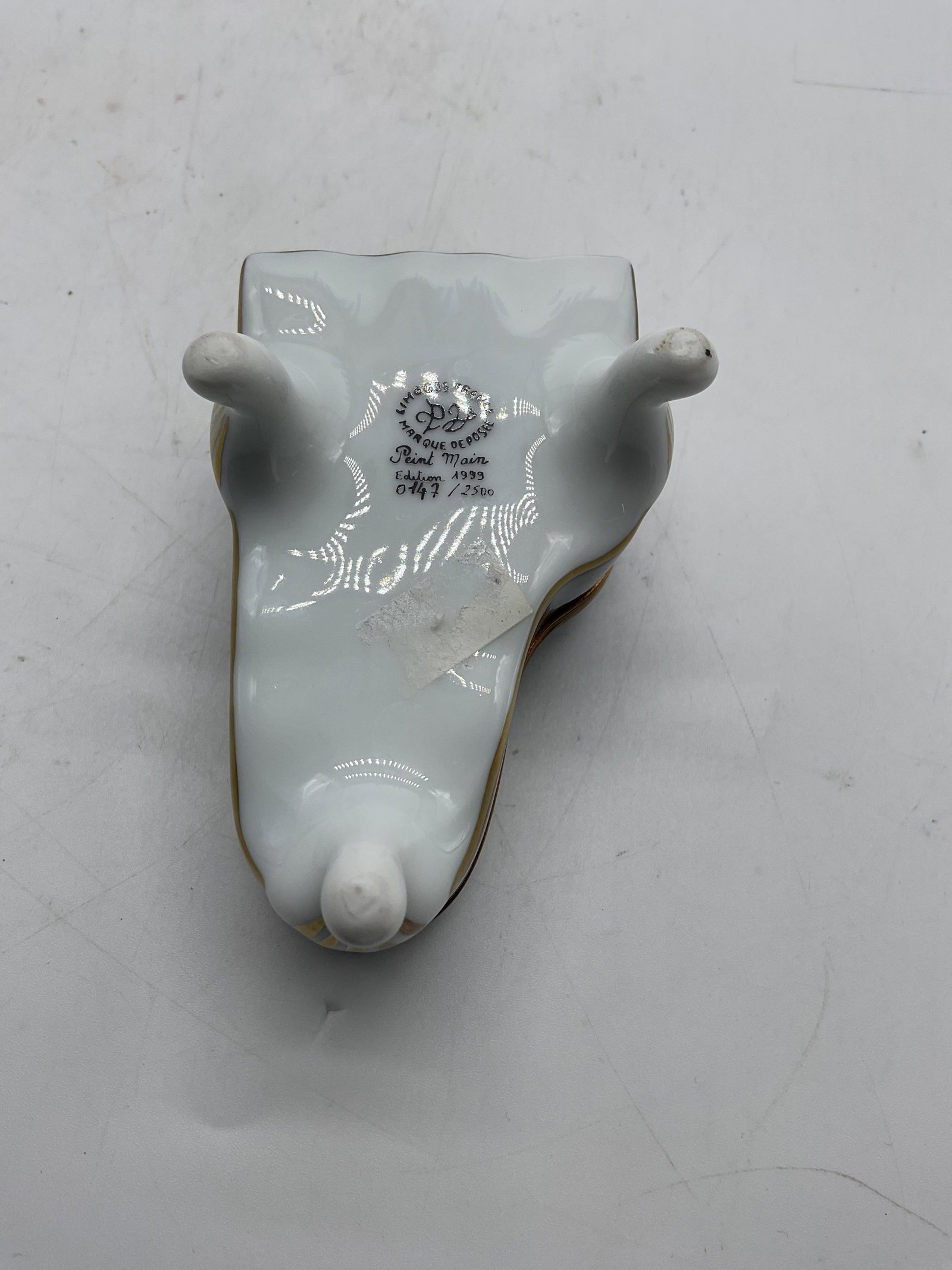 Limoges Porcelain Piano Trinket Box France - 7