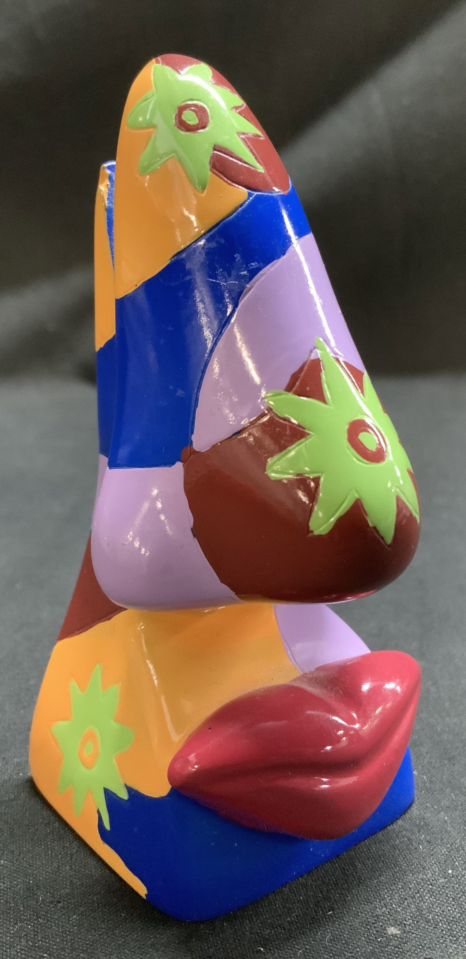 Whimsical Colorful Nose Eyeglass Holder (1 of 6)