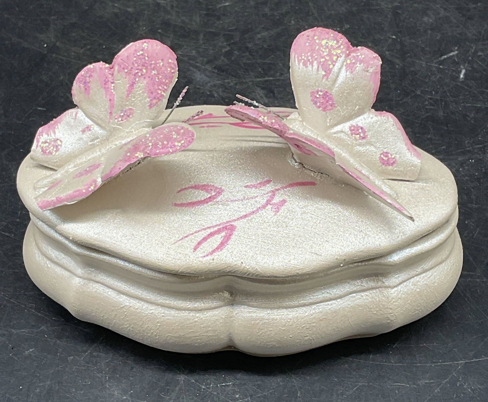 Capodimonte Porcelain Butterfly Trinket Box Italy (1 of 7)