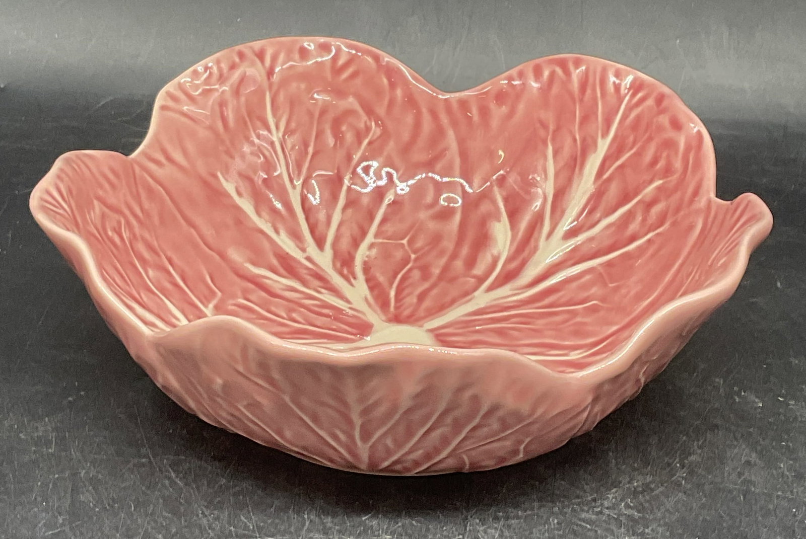 Bordallo PINHEIRO Cabbage Leaf Crmc Bowl Portugal (1 of 6)