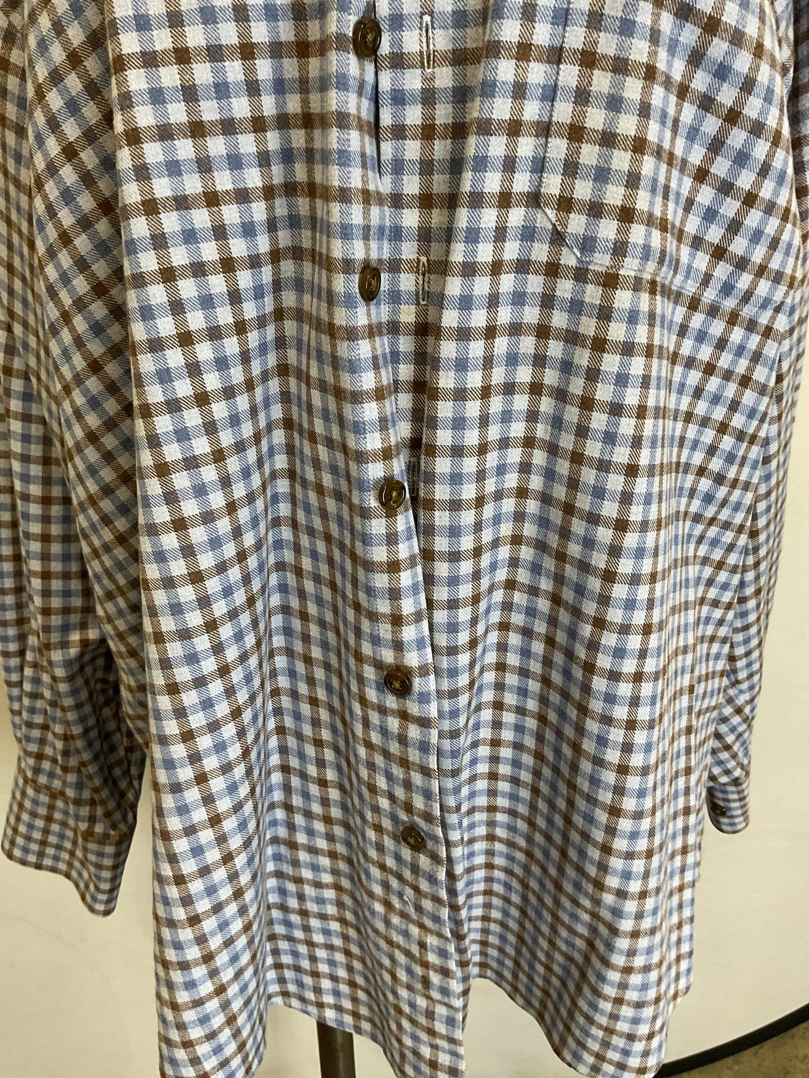 Orvis Blue Flannel Button Down - 7