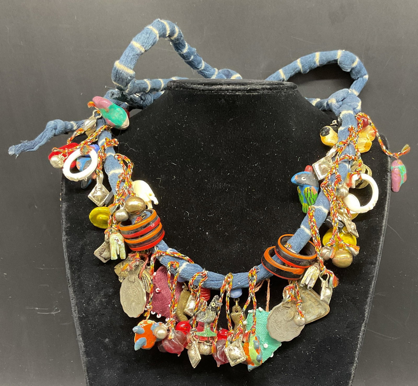 Handmade Mexican Animal Coin Pendant Necklace (1 of 6)