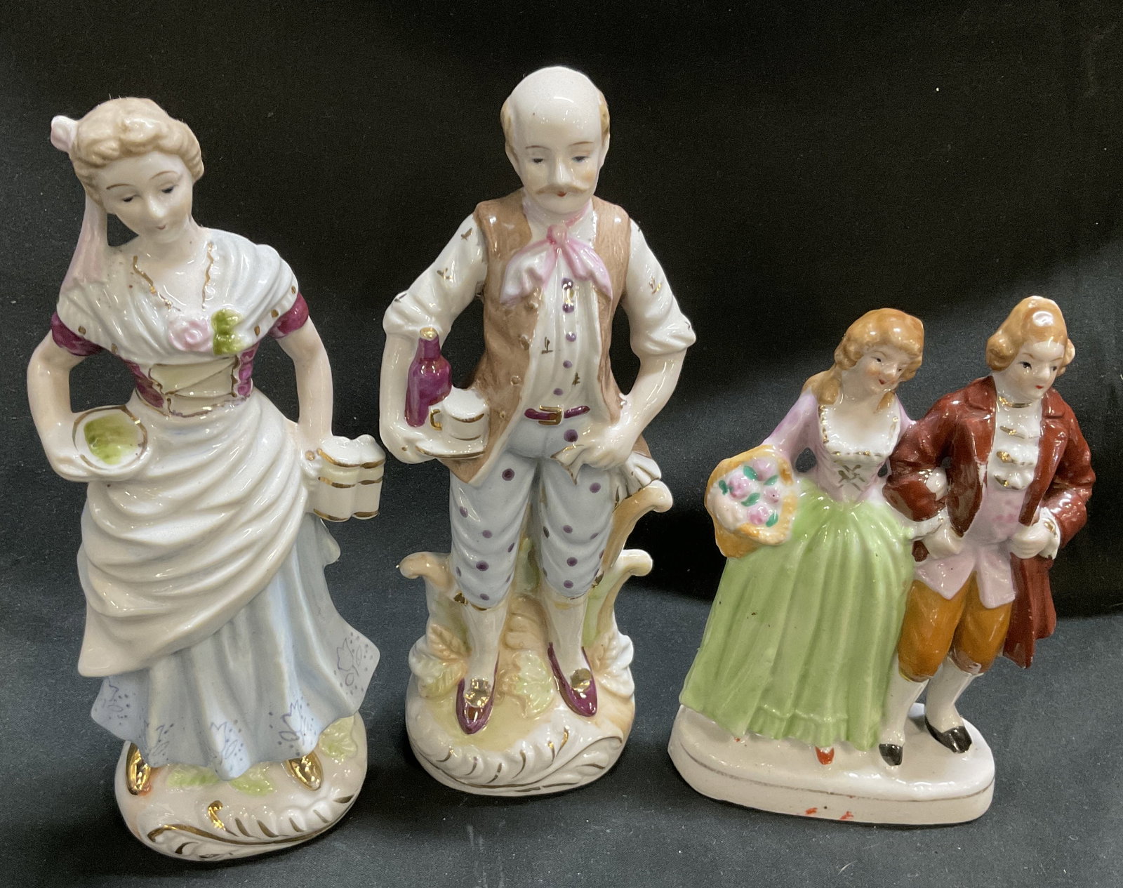 Lt 3 Japanese Porcelain Figurines (1 of 14)