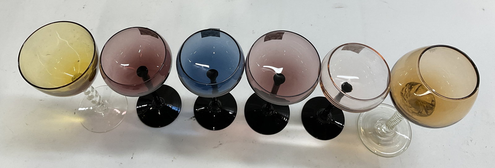 Lt 7 Assorted Colorful Stemware - 2