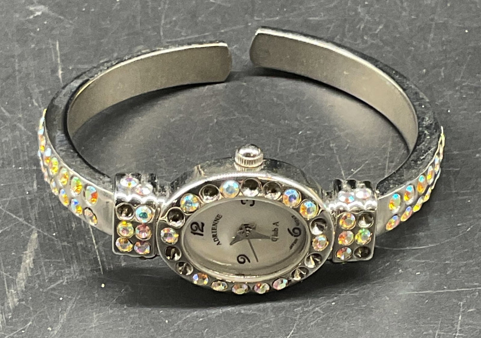 Adrienne Club A Crystal Watch Bracelet (1 of 6)