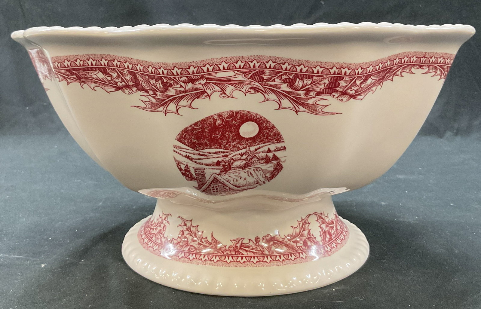 Noble Excellence Twas The Night Pedestal Bowl (1 of 11)