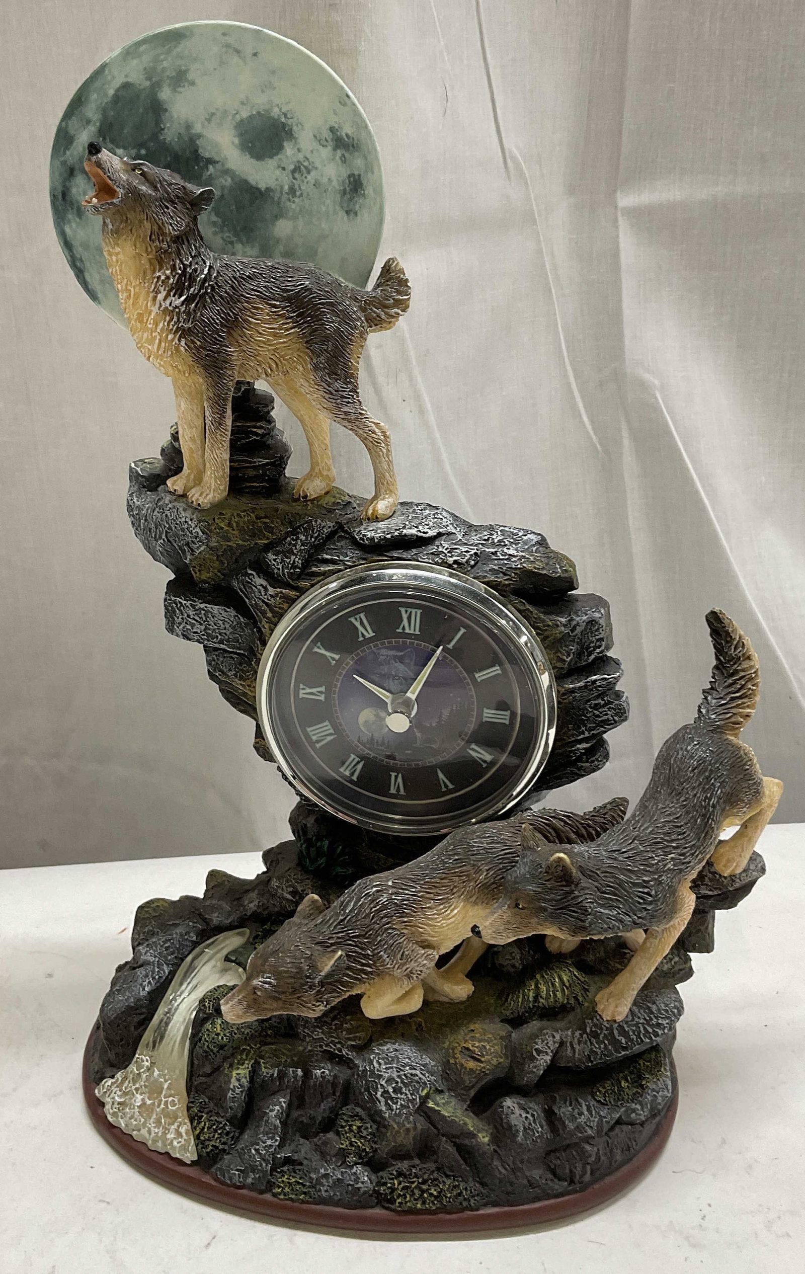 2010 Bradford Exchange Hour of Twilight Clock (1 of 8)