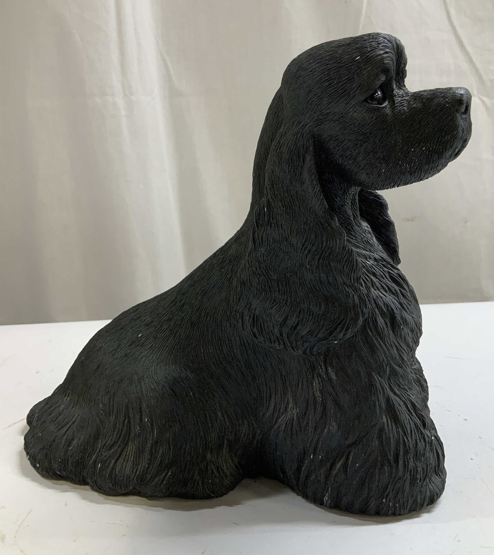 1989 Sgnd Sandicast Cocker Spaniel Sculpt (1 of 6)