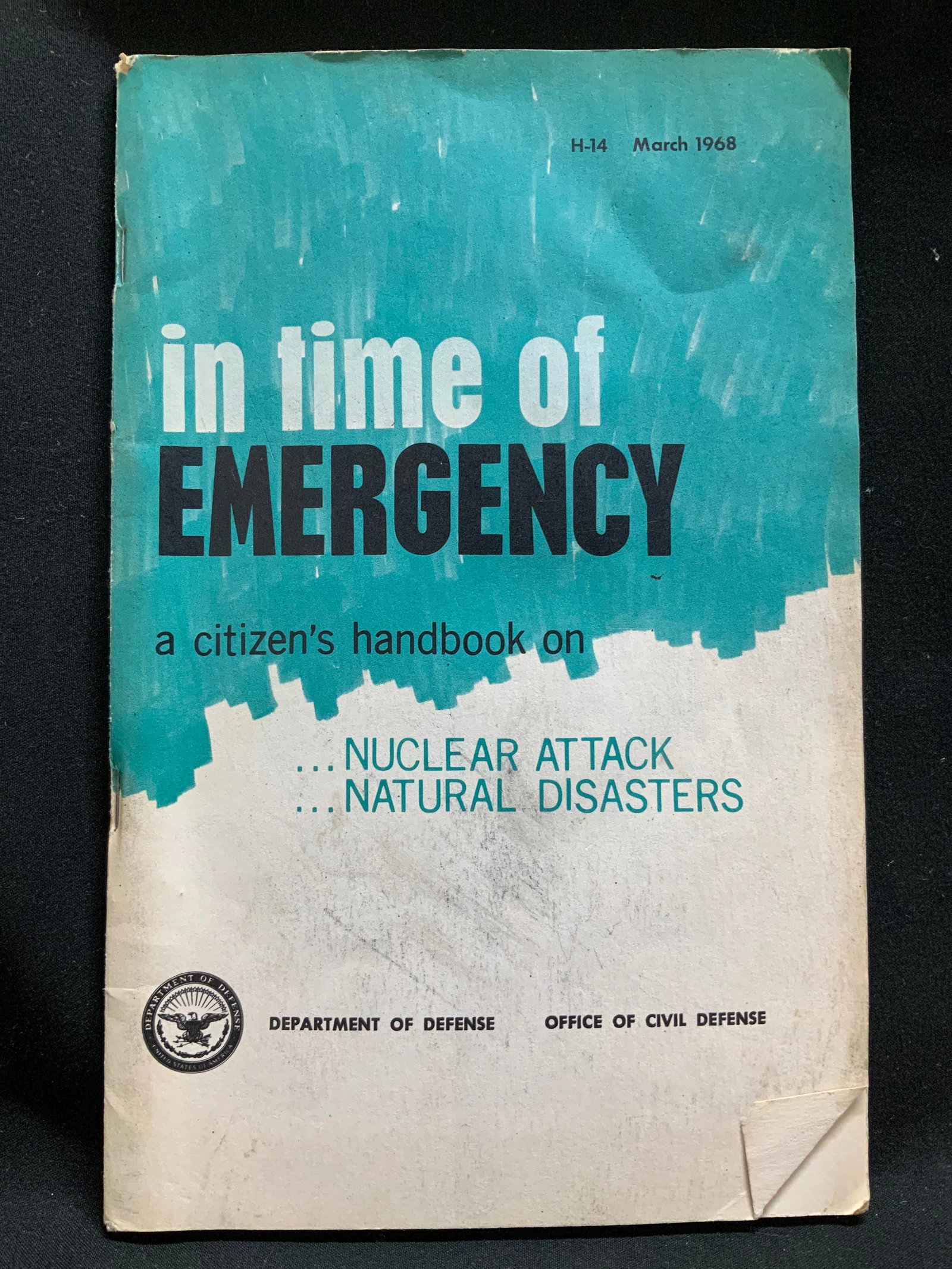 1968 Time of Emergency Citizen HdBk Dep of Defense (1 of 7)