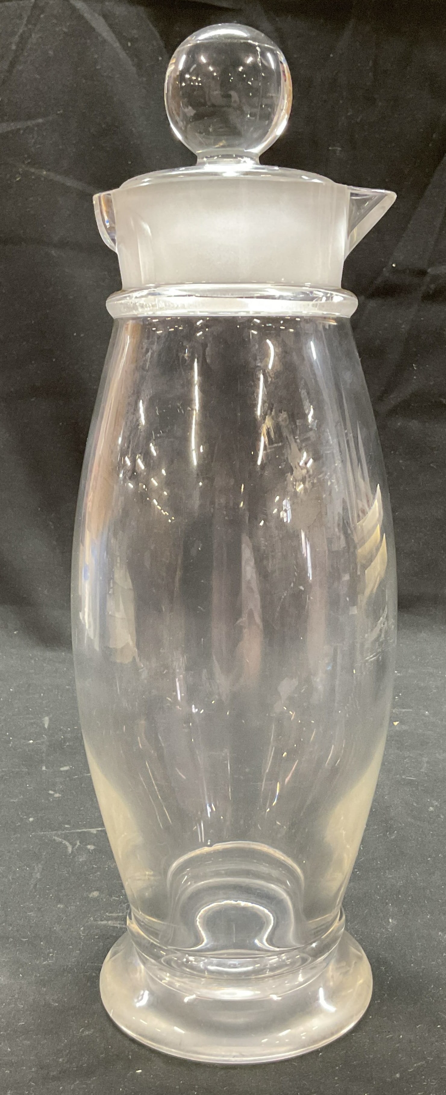 Vintage Cambridge Glass Cocktail Shaker (1 of 11)
