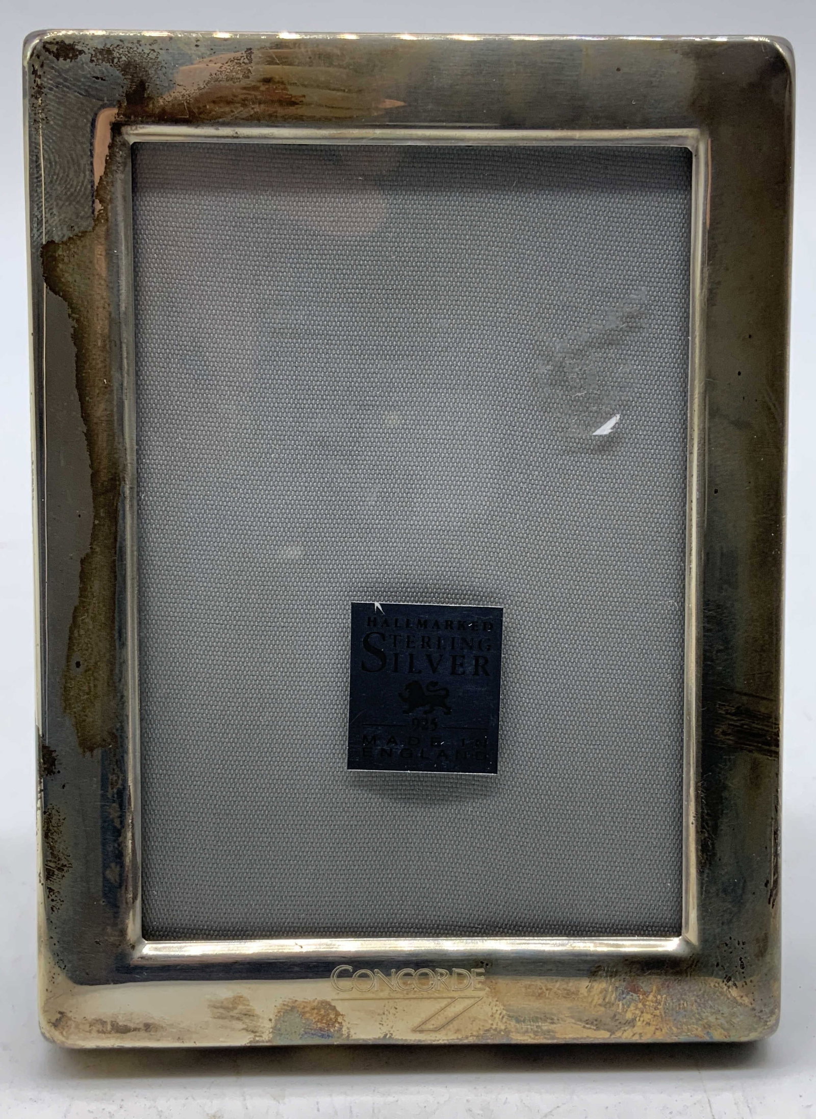 Concorde Sterling Silver Picture Frame (1 of 6)