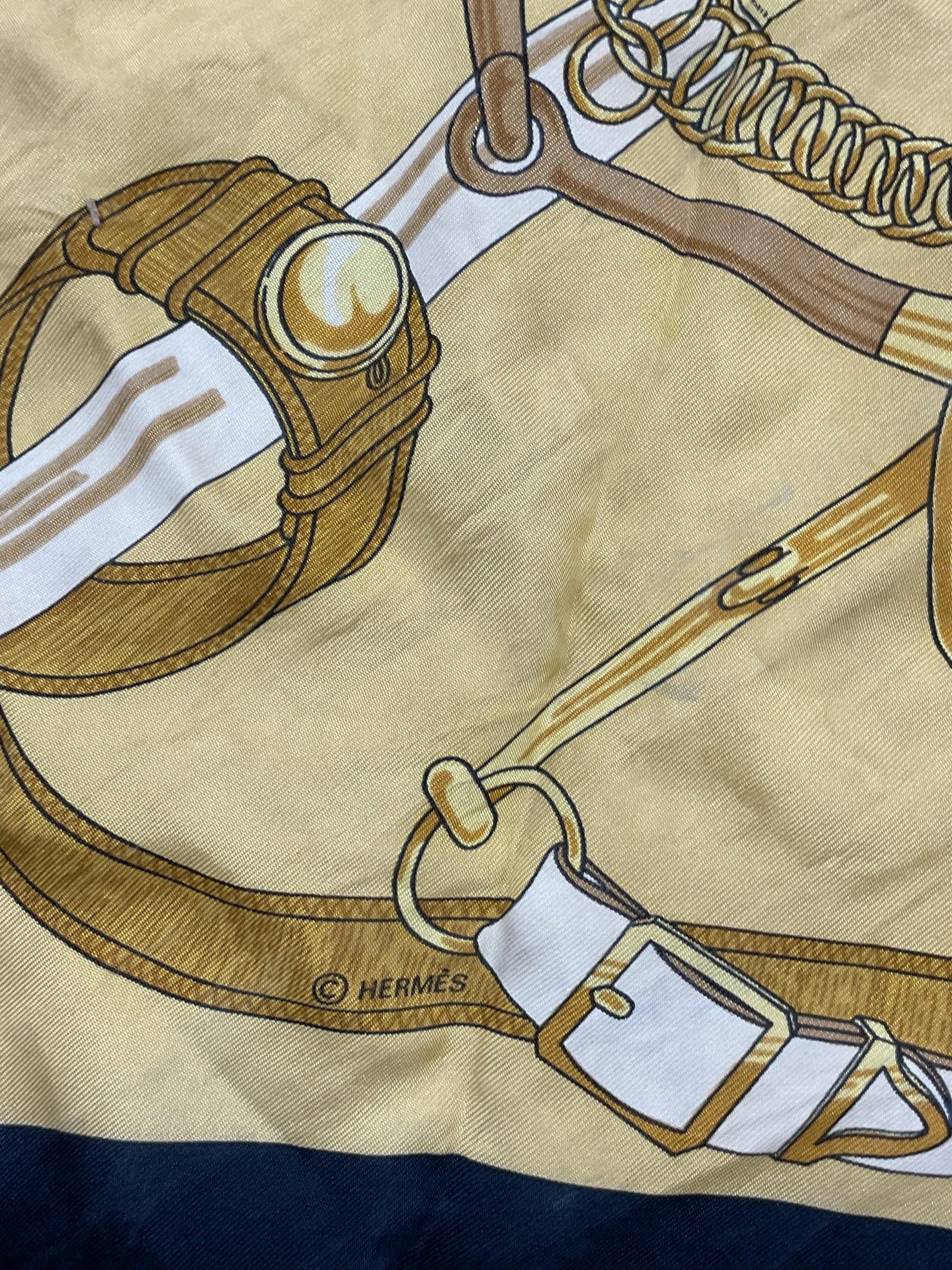 Hermes Eperon DOr Silk Scarf - 8