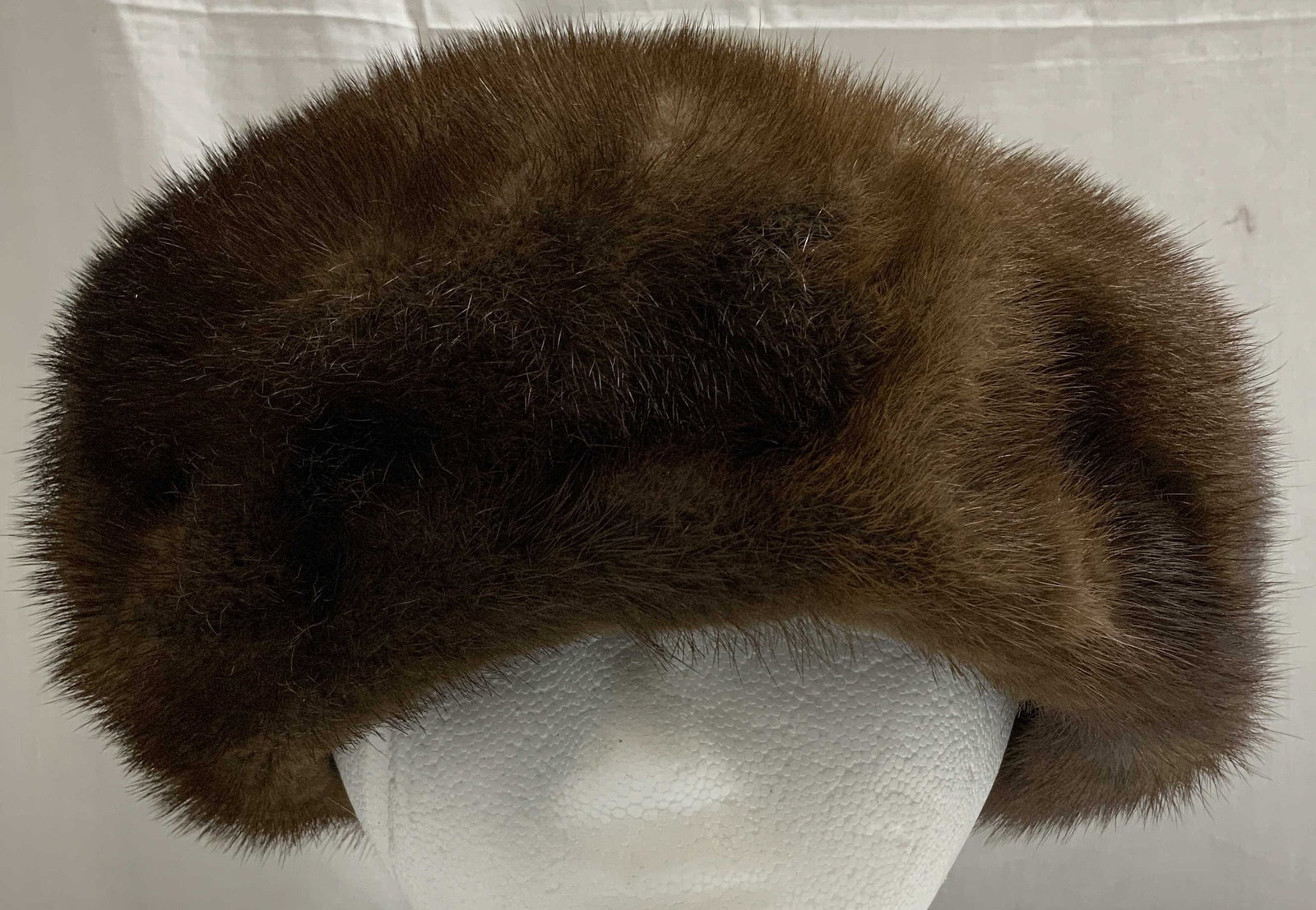 Vtg Flemington Brown Fur Hat NJ (1 of 6)