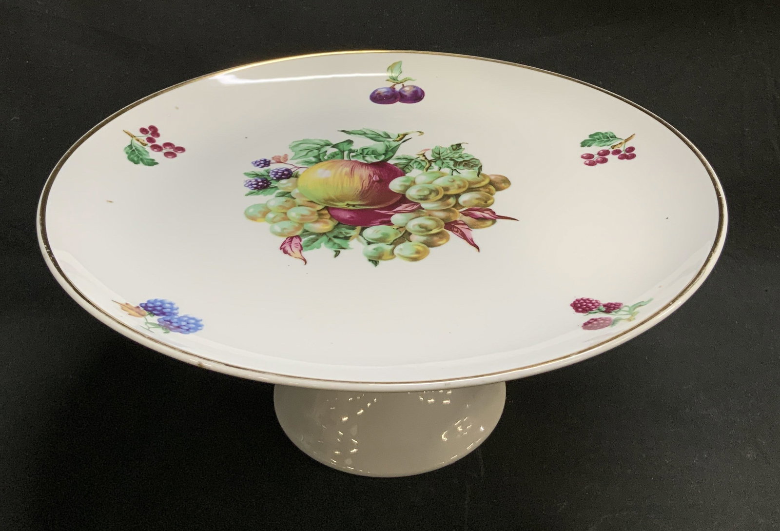 Vtg Naaman Porcelain Cake Stand ISRAEL (1 of 6)