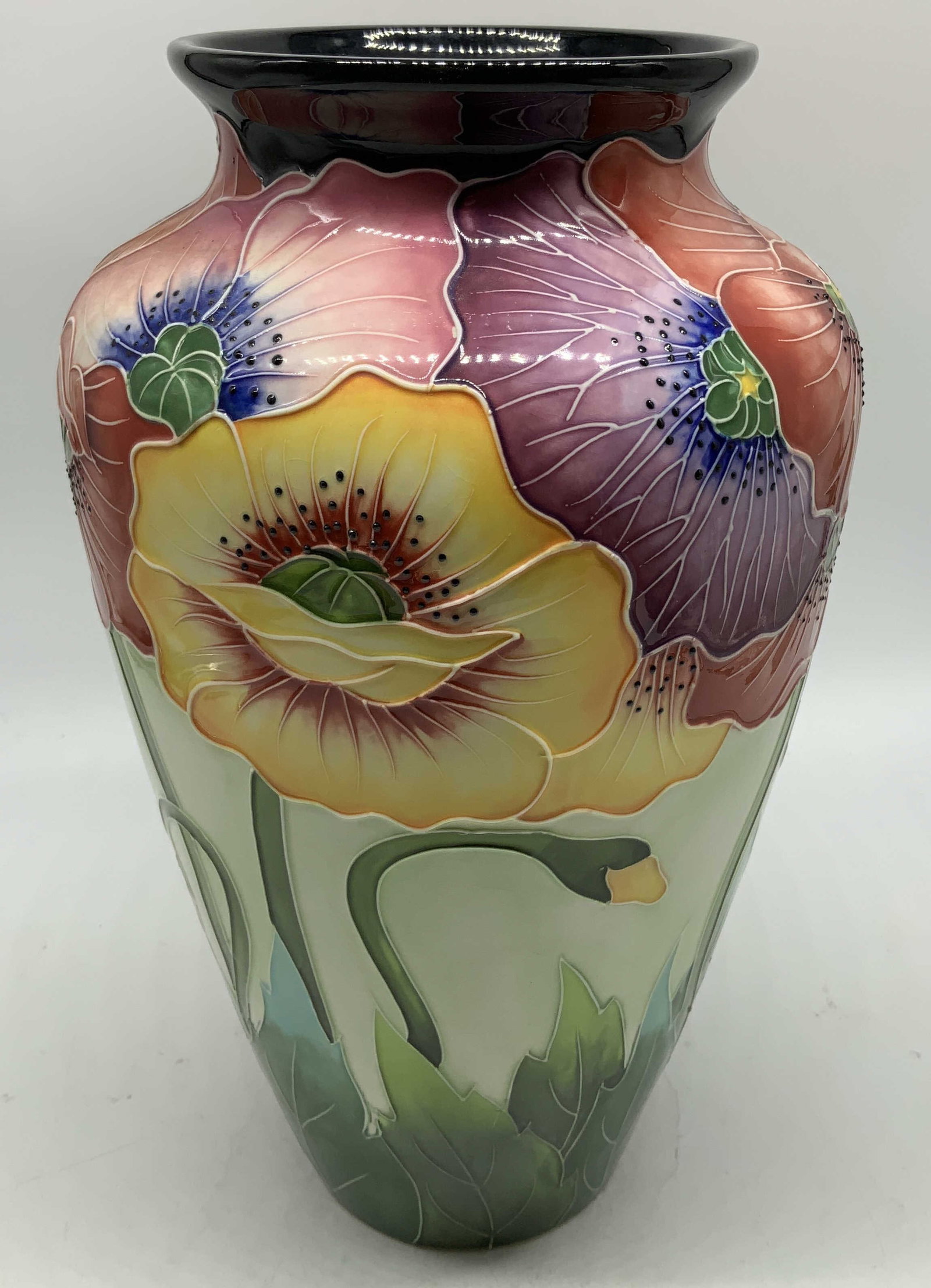 2004 Blue Sky J.McCall Ceramic Floral Vase (1 of 6)