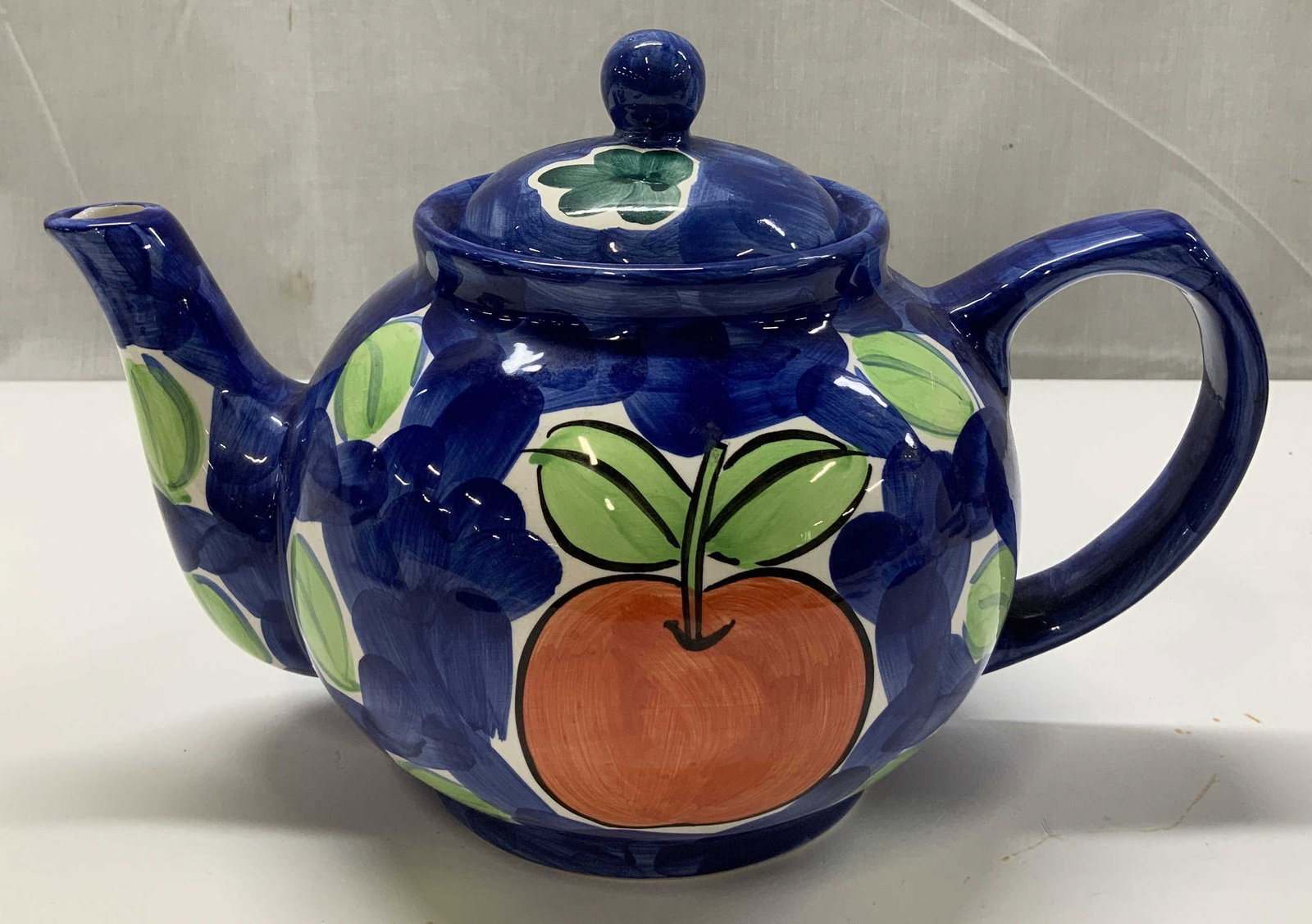 Cooks Club Hand Painted Ceramic Teapot (1 of 7)