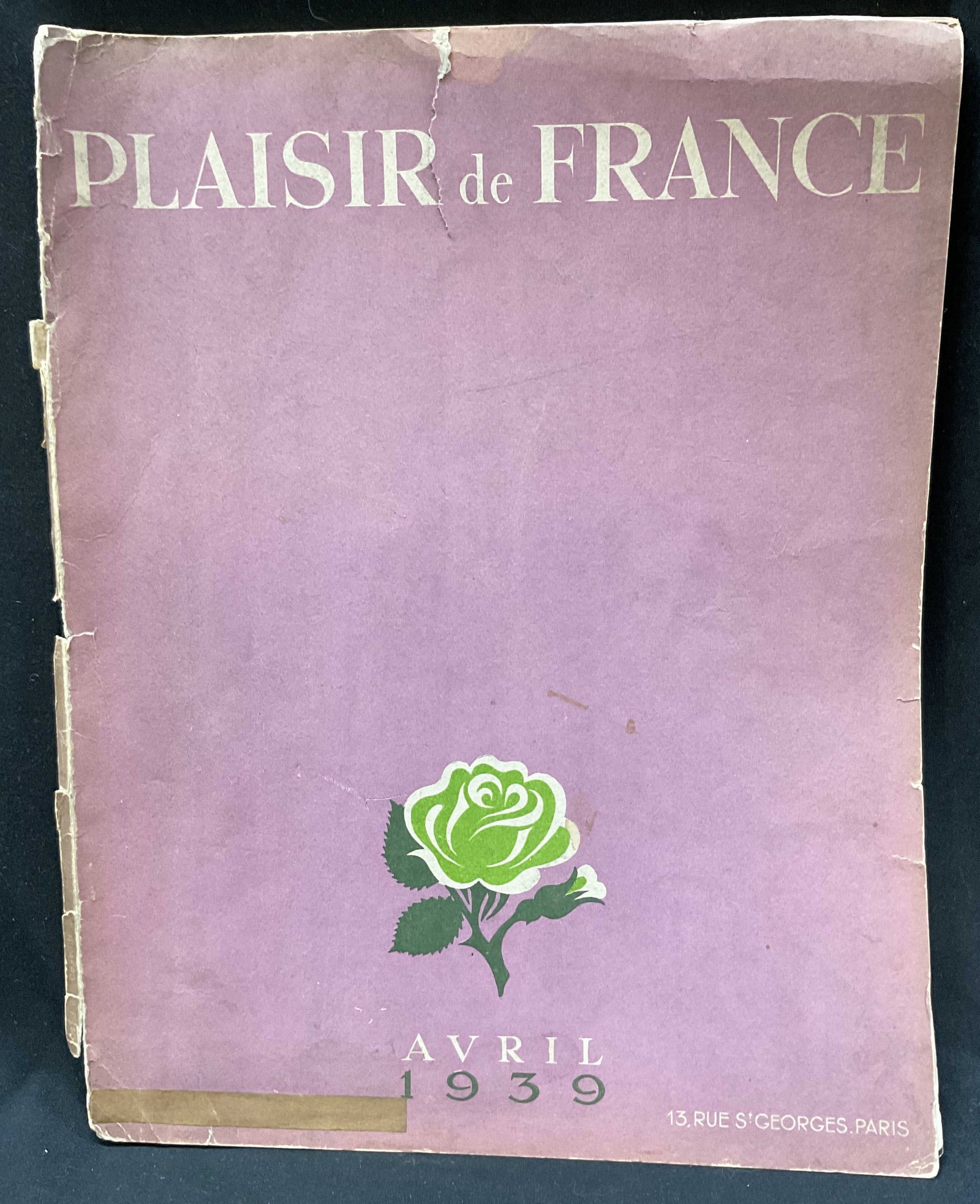 1939 Plaisir De France French Illustrated Magazine (1 of 8)